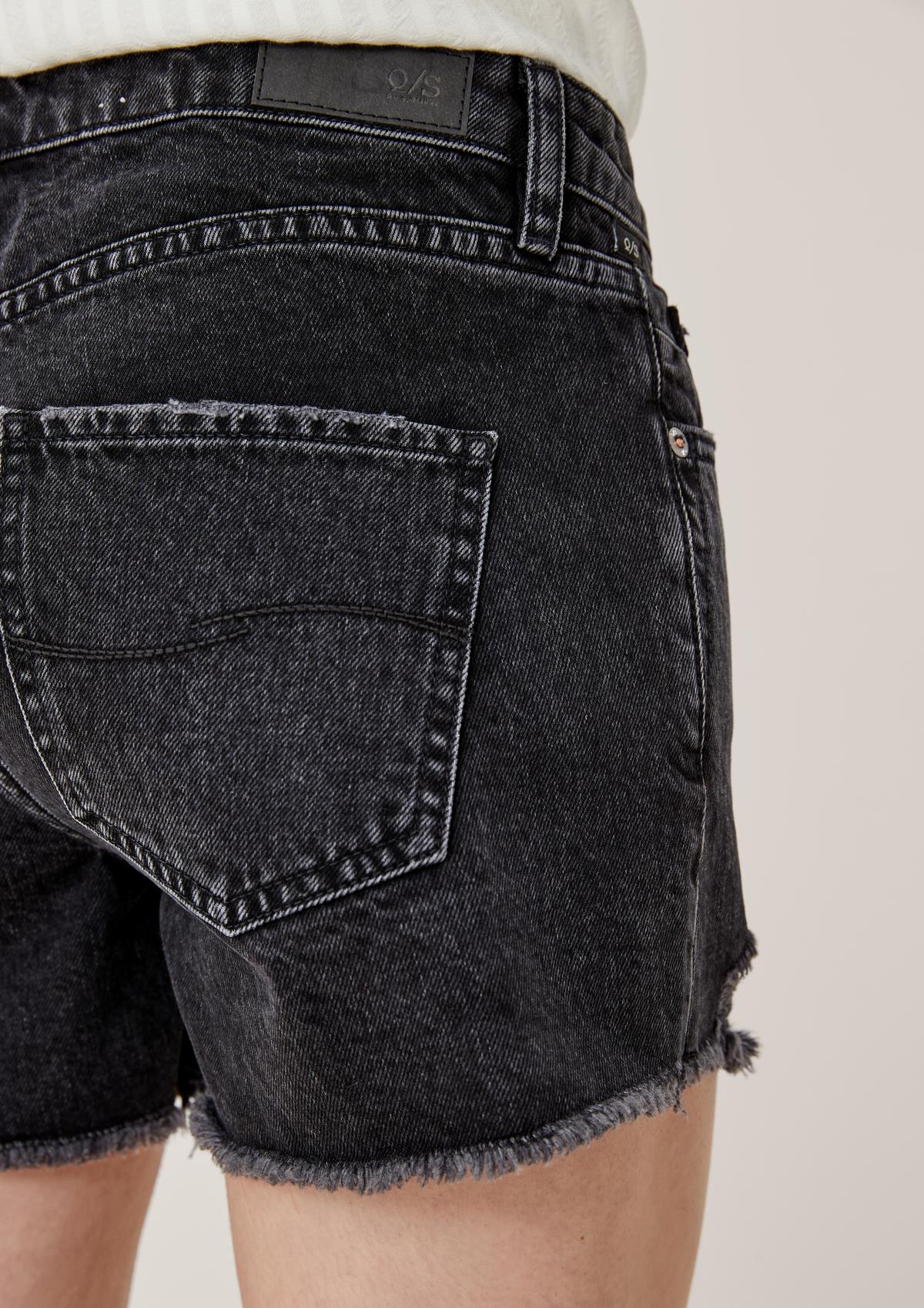 s.Oliver Slim: šortky z džínsoviny