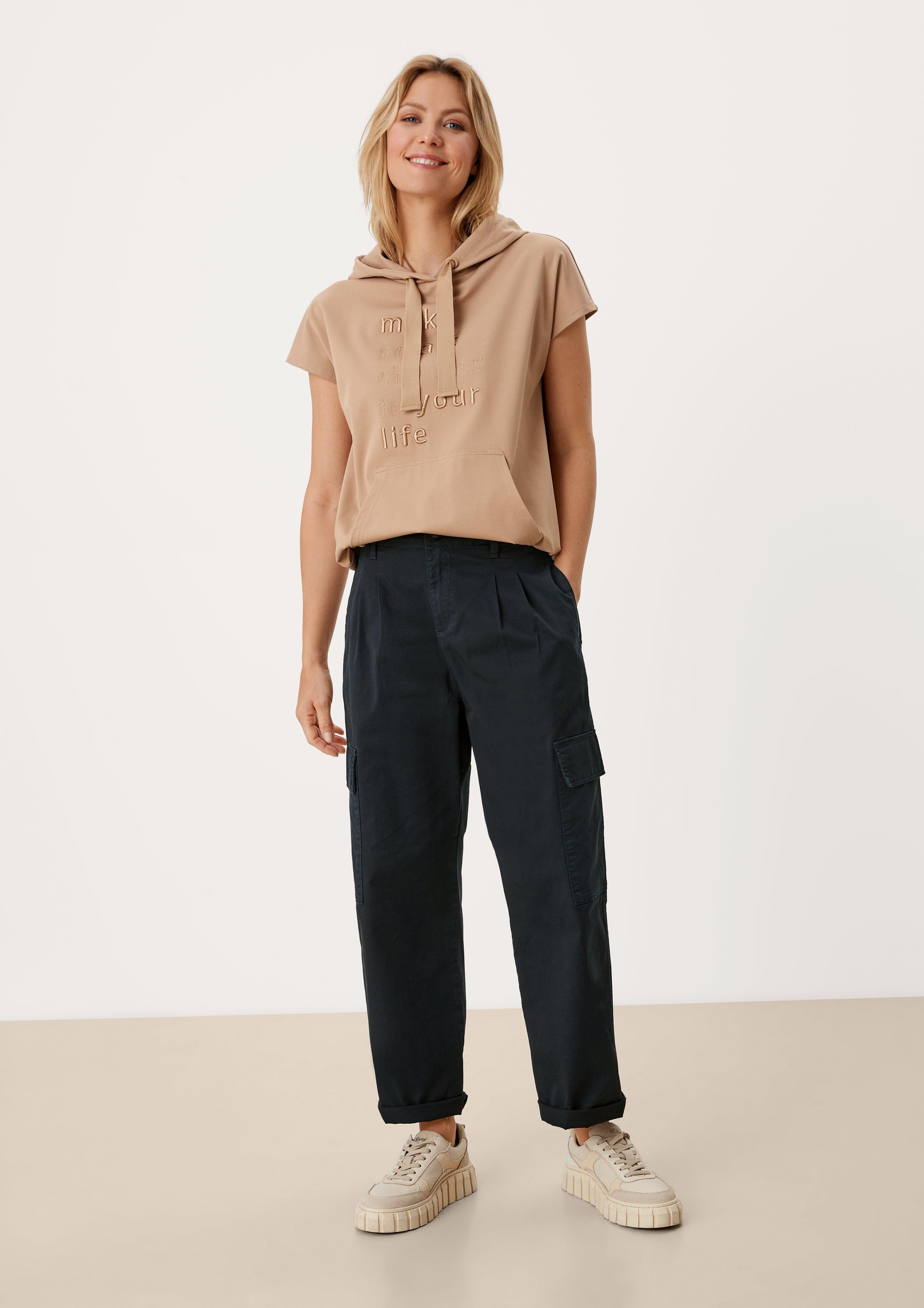 Cargo trousers - summer black | s.Oliver