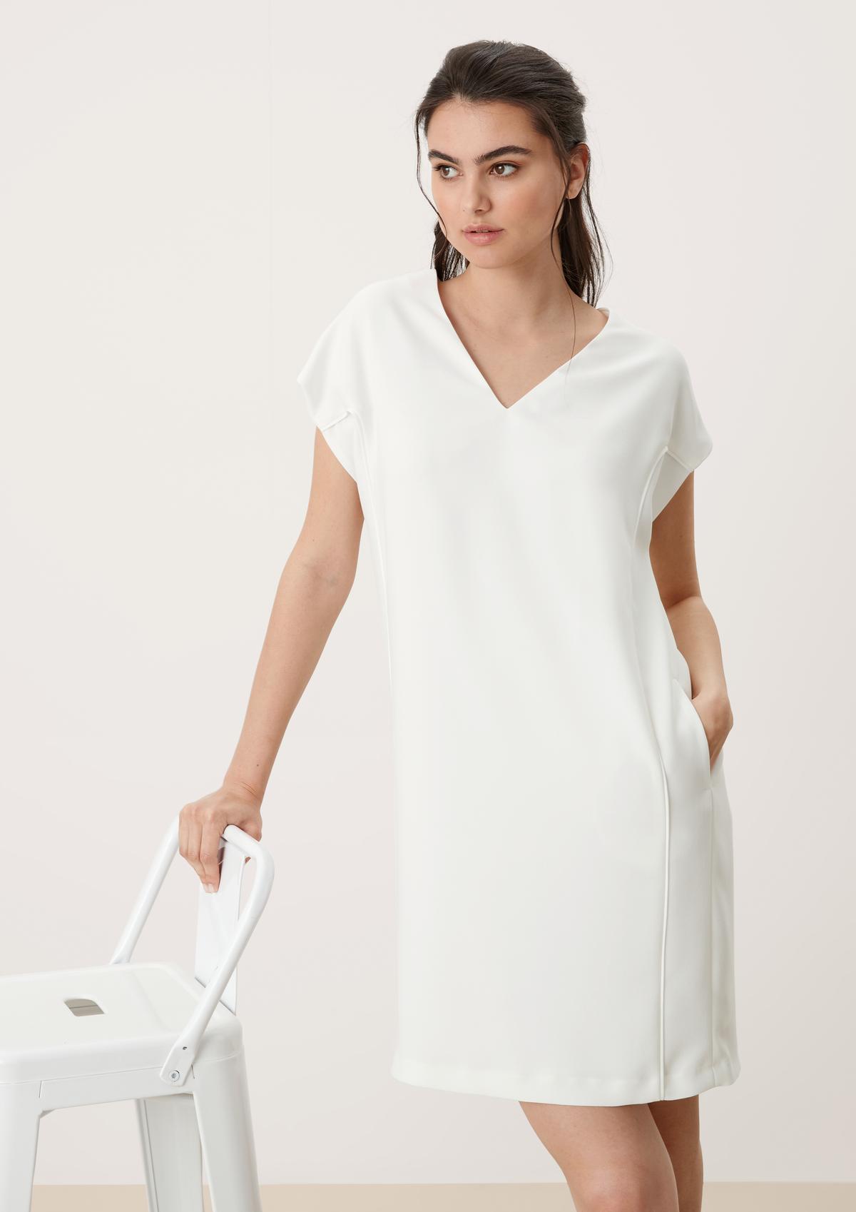 s.Oliver Dress in crêpe and satin