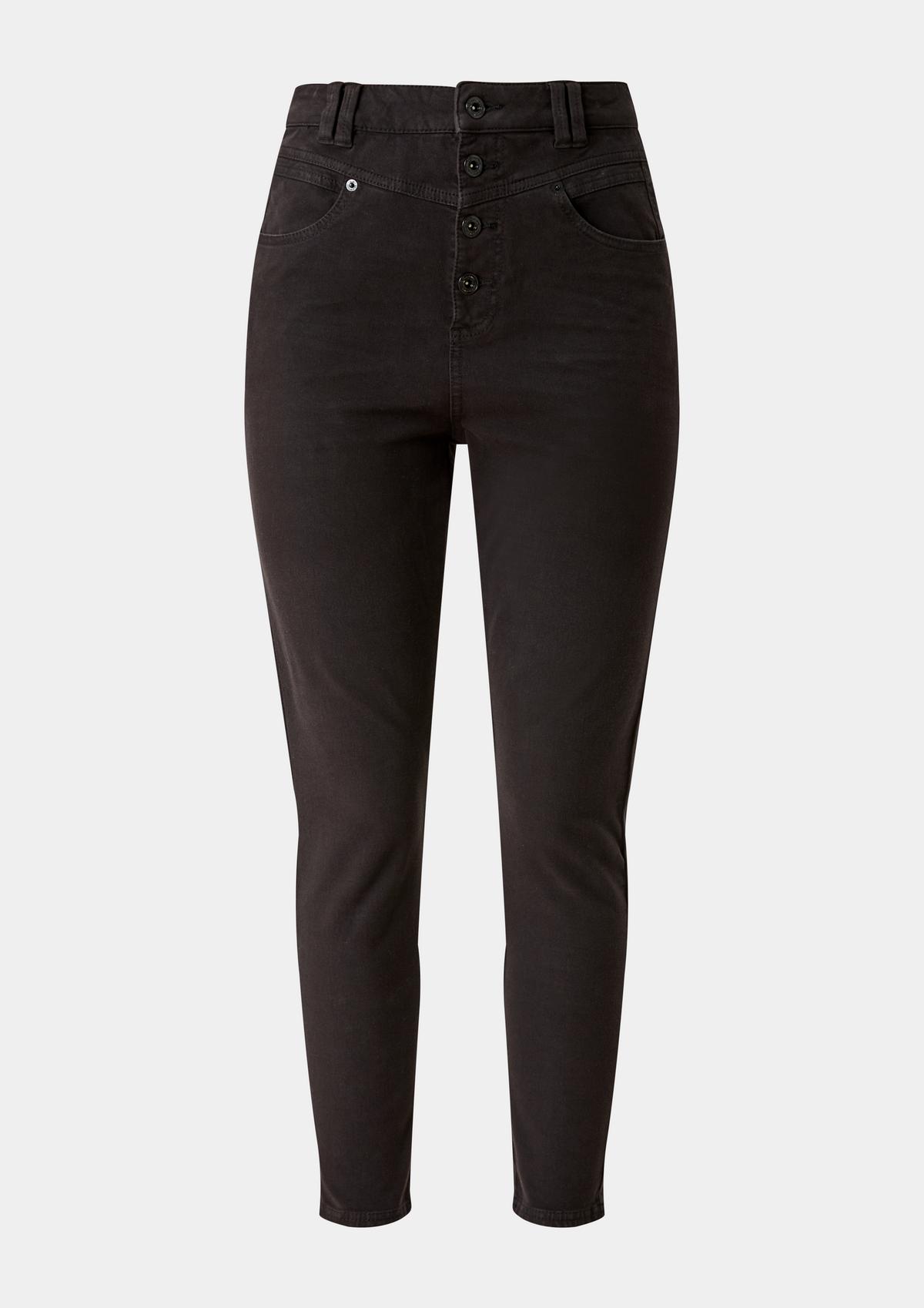 s.Oliver Skinny: jeans with a button placket