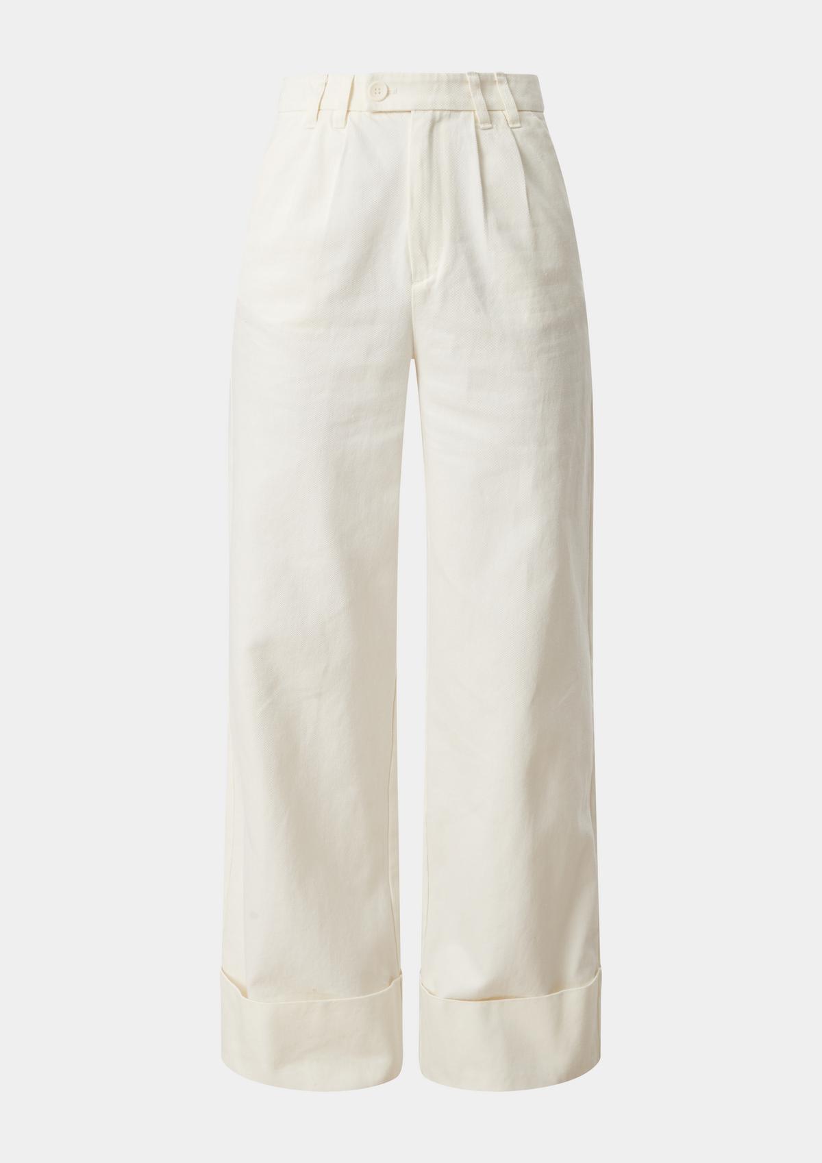 s.Oliver Slim fit: trousers with a flared leg