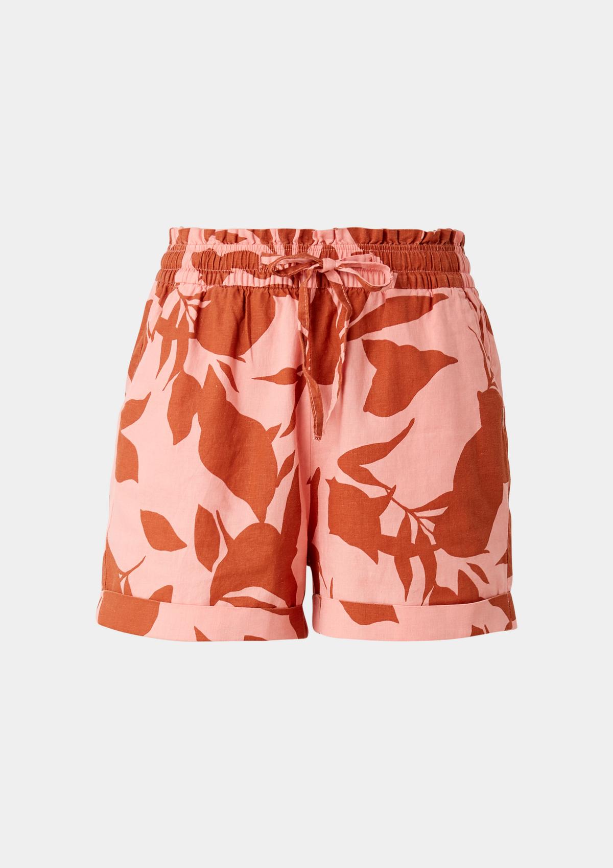 s.Oliver Lightweight shorts in a linen blend