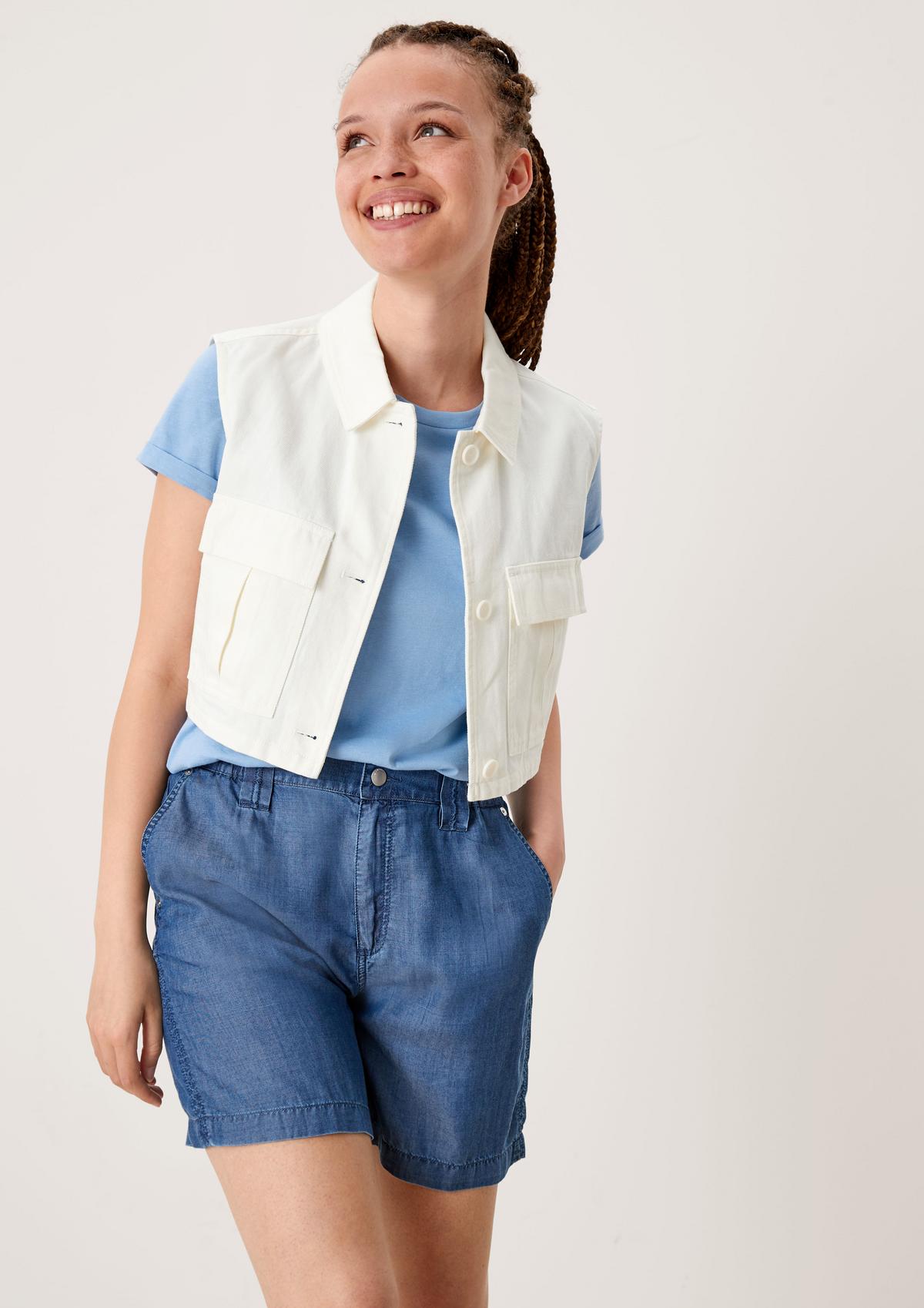 s.Oliver Jersey top with cuffs