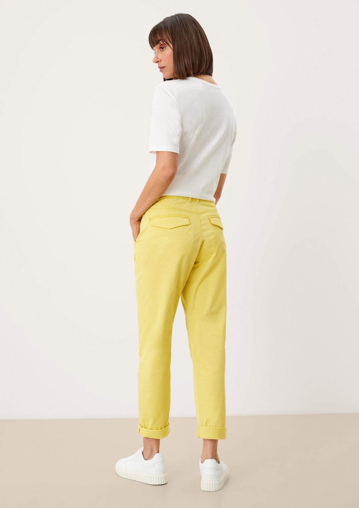 s.Oliver Regular fit: Cotton chinos