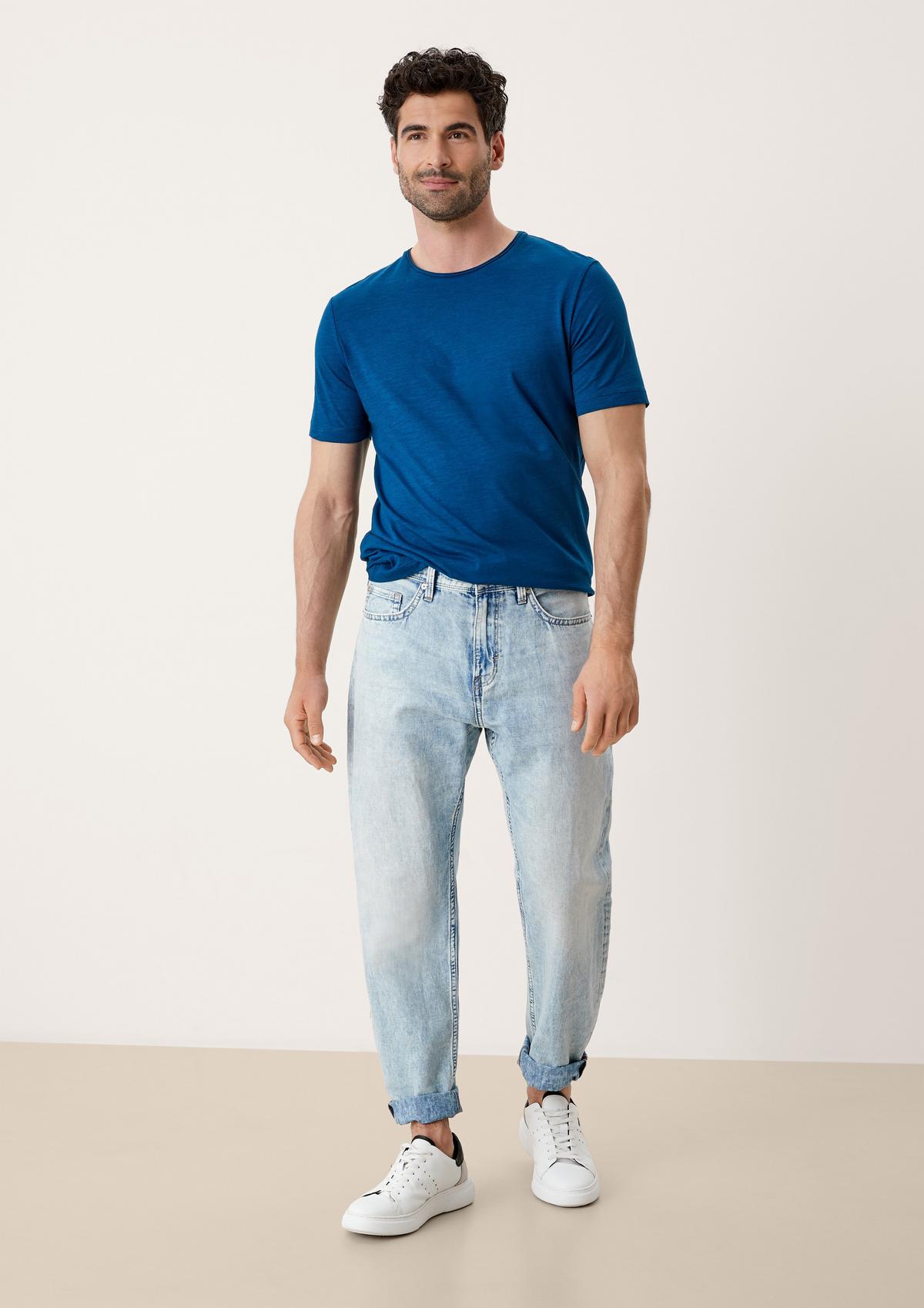 s.Oliver Cropped-Jeans Grant / Relaxed Fit / Mid Rise / Tapered Leg