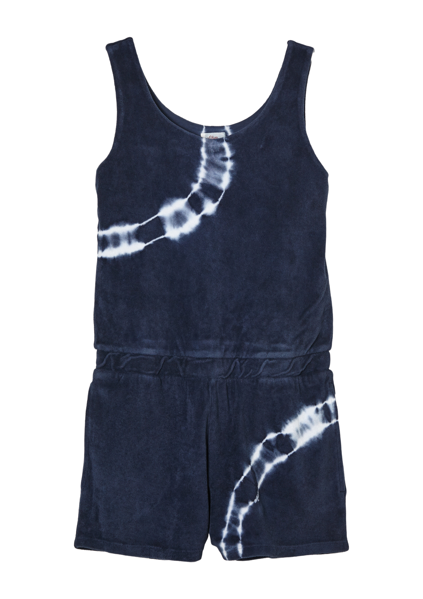 s.Oliver - Jumpsuit aus Frottee, Mädchen, blau