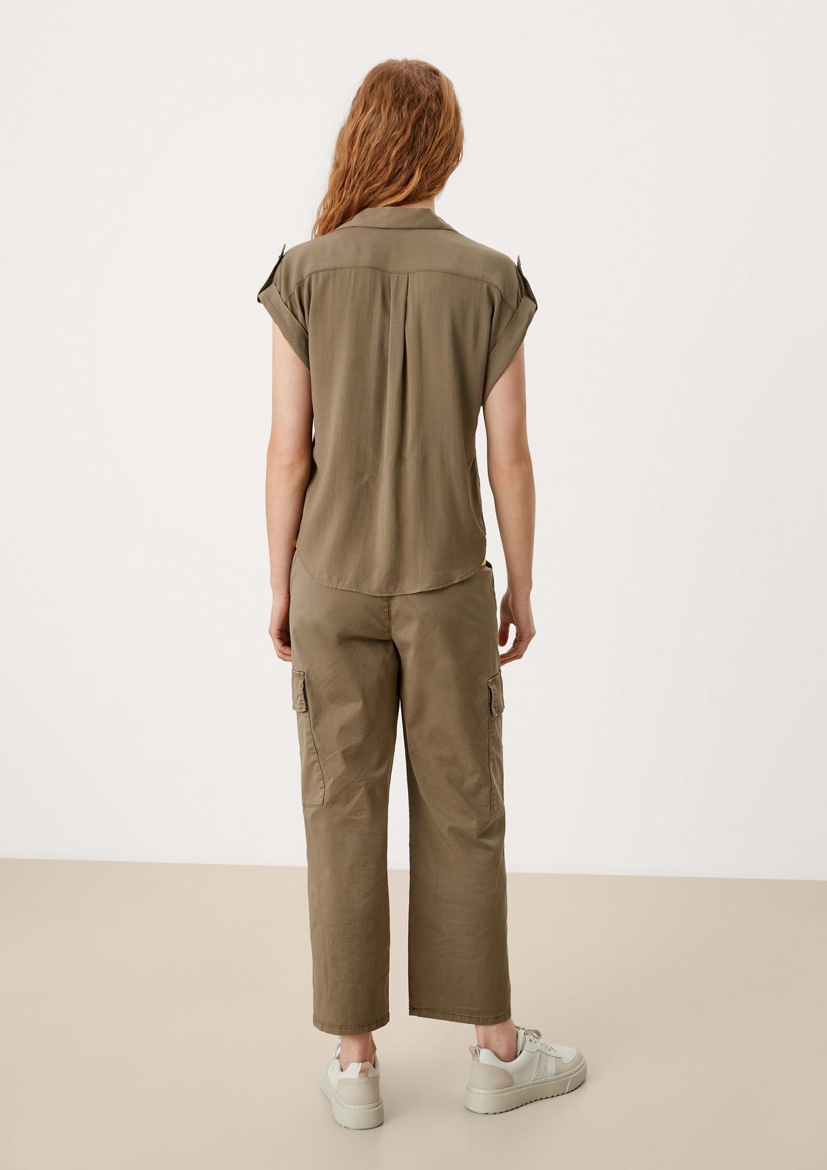 s.Oliver Dobby blouse in viscose
