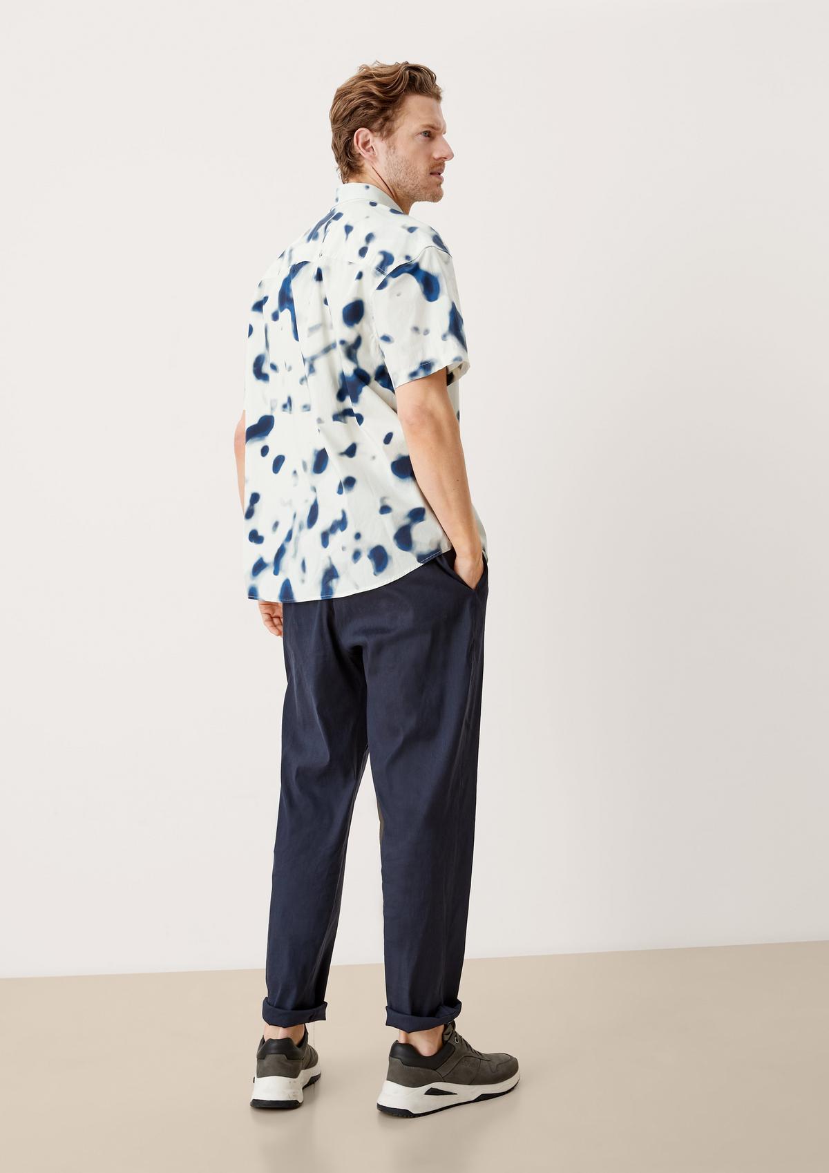 s.Oliver Relaxed fit: shirt with an all-over print