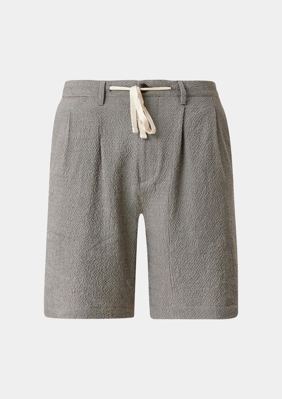 s.Oliver Regular fit: seersucker shorts