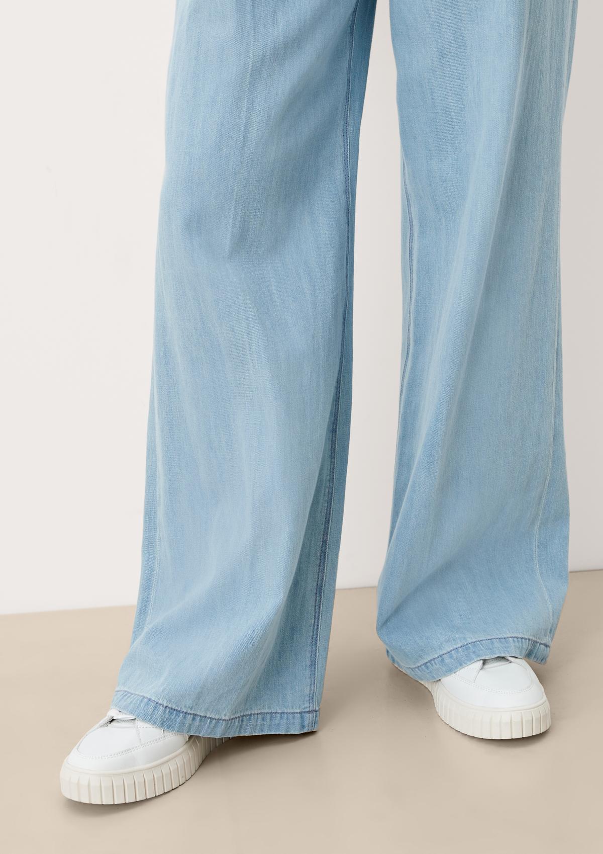 s.Oliver Regular: jeans iz lanene mešanice