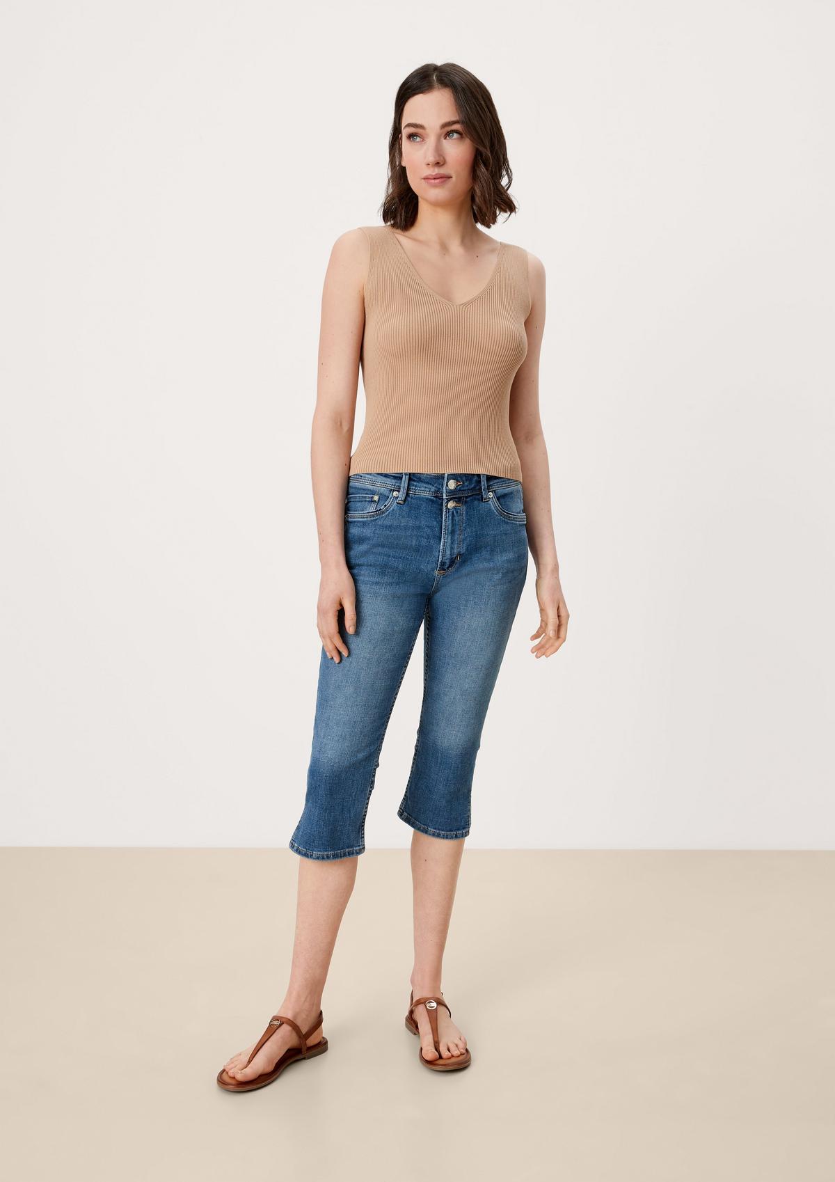 s.Oliver Regular: capri jeans