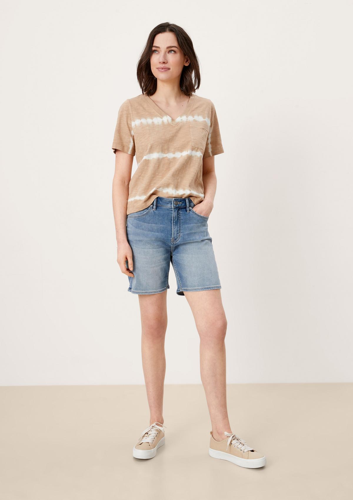 s.Oliver Jeans-Shorts Franciz / Relaxed Fit / Mid Rise / Straight Leg