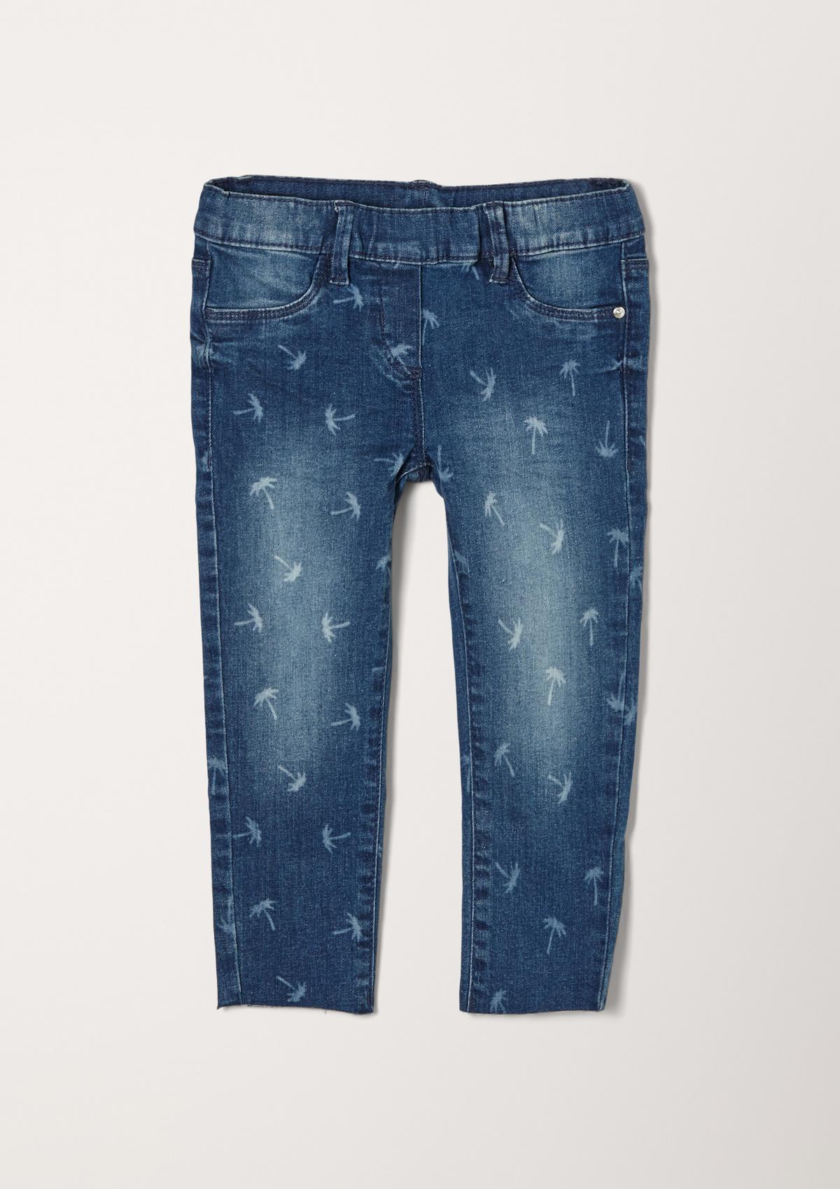 s.Oliver Cropped-Jeans Treggings / Skinny Fit / Mid Rise / High Rise / Skinny Leg 