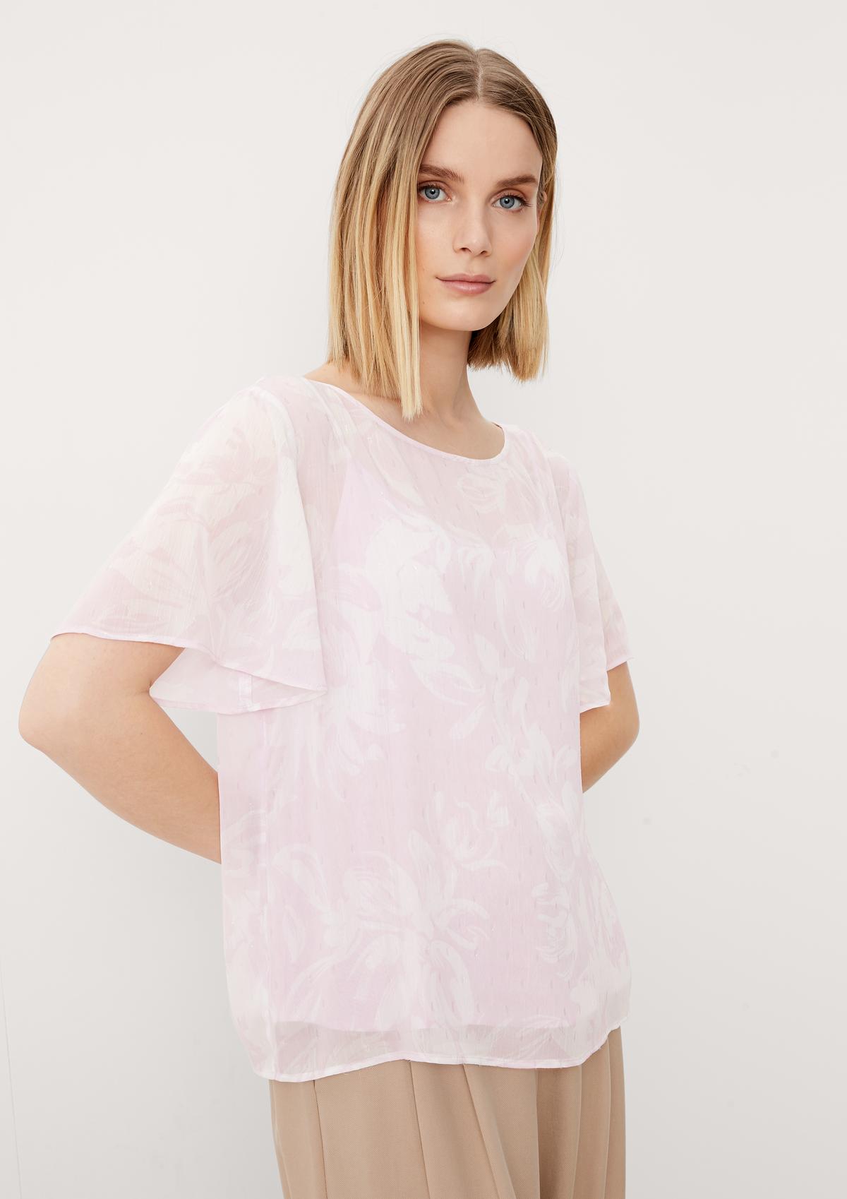 s.Oliver Chiffon blouse met top