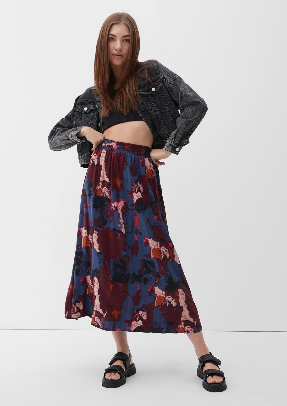 s.Oliver Midi skirt with pockets