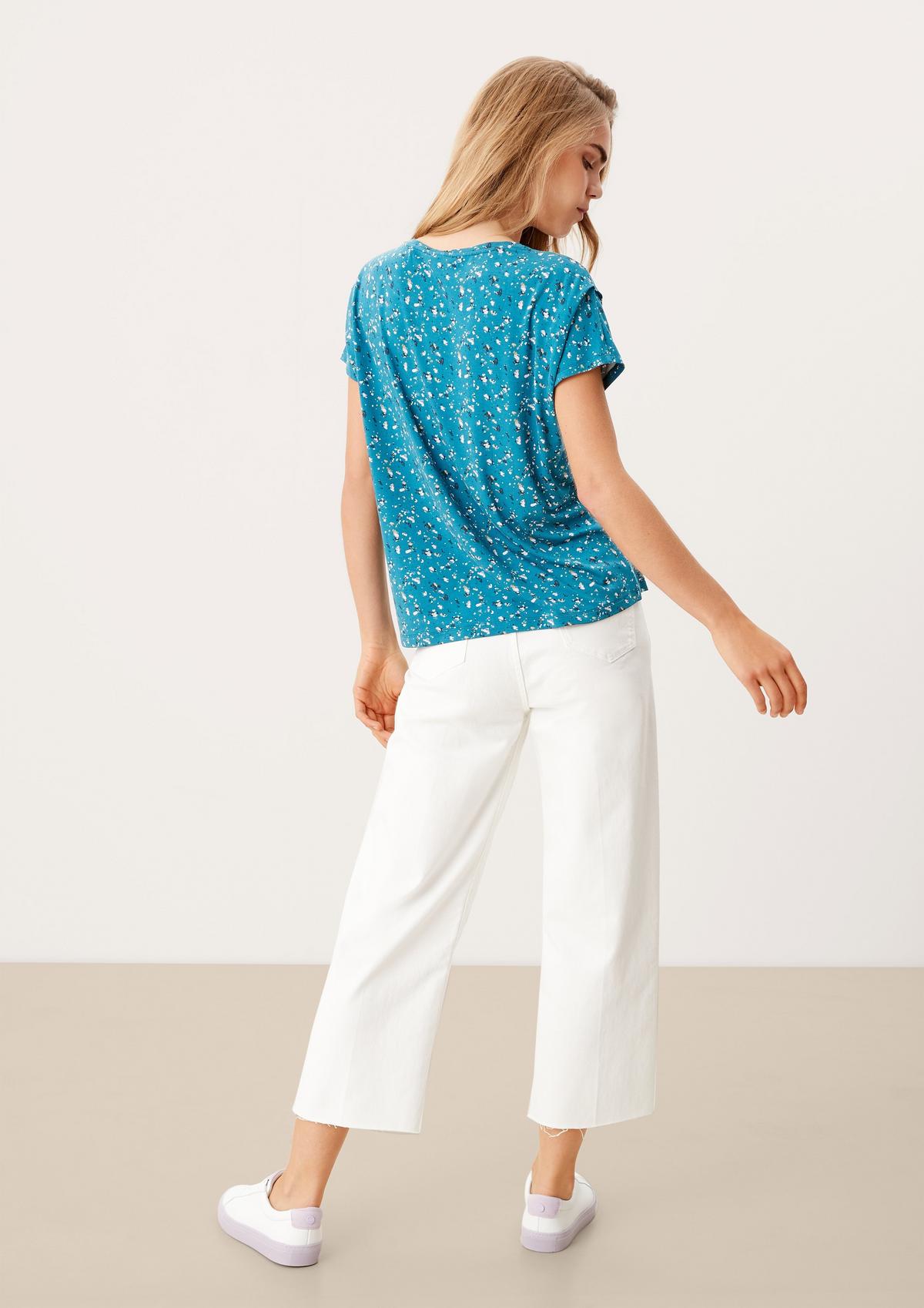 s.Oliver T-shirt met all-over print