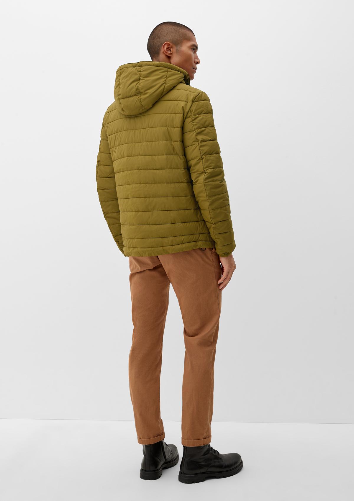 s.Oliver Quilted jacket with a light down finish