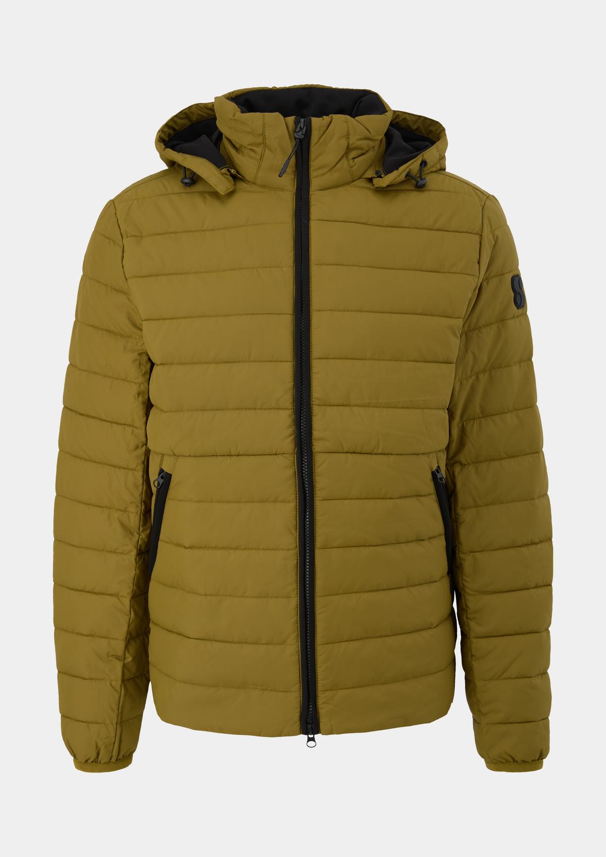s.Oliver Quilted jacket with a light down finish