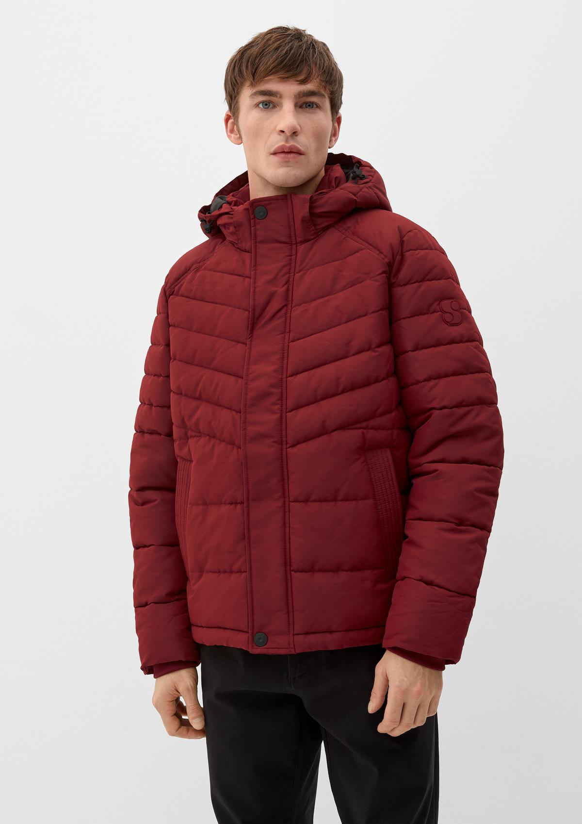 s.Oliver Quilted jacket with taffeta lining