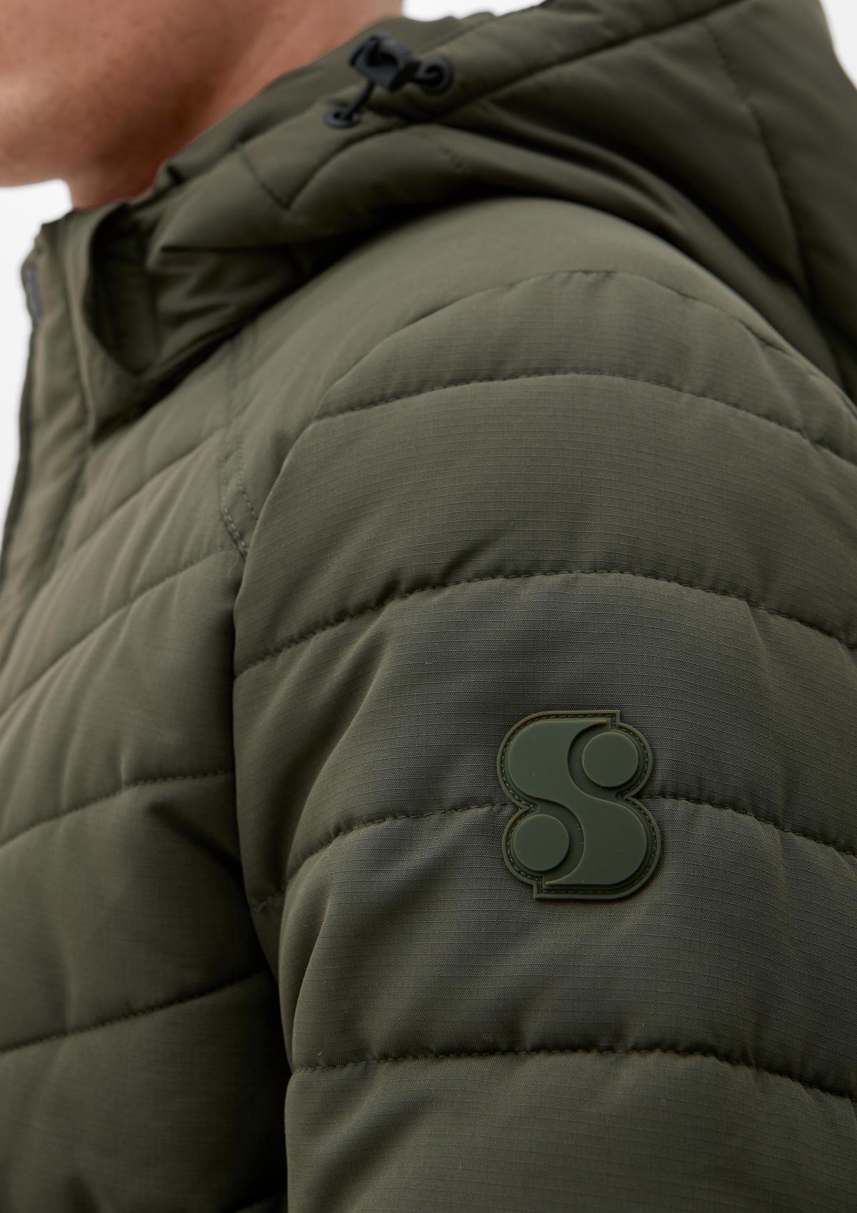 s.Oliver Quilted jacket with taffeta lining