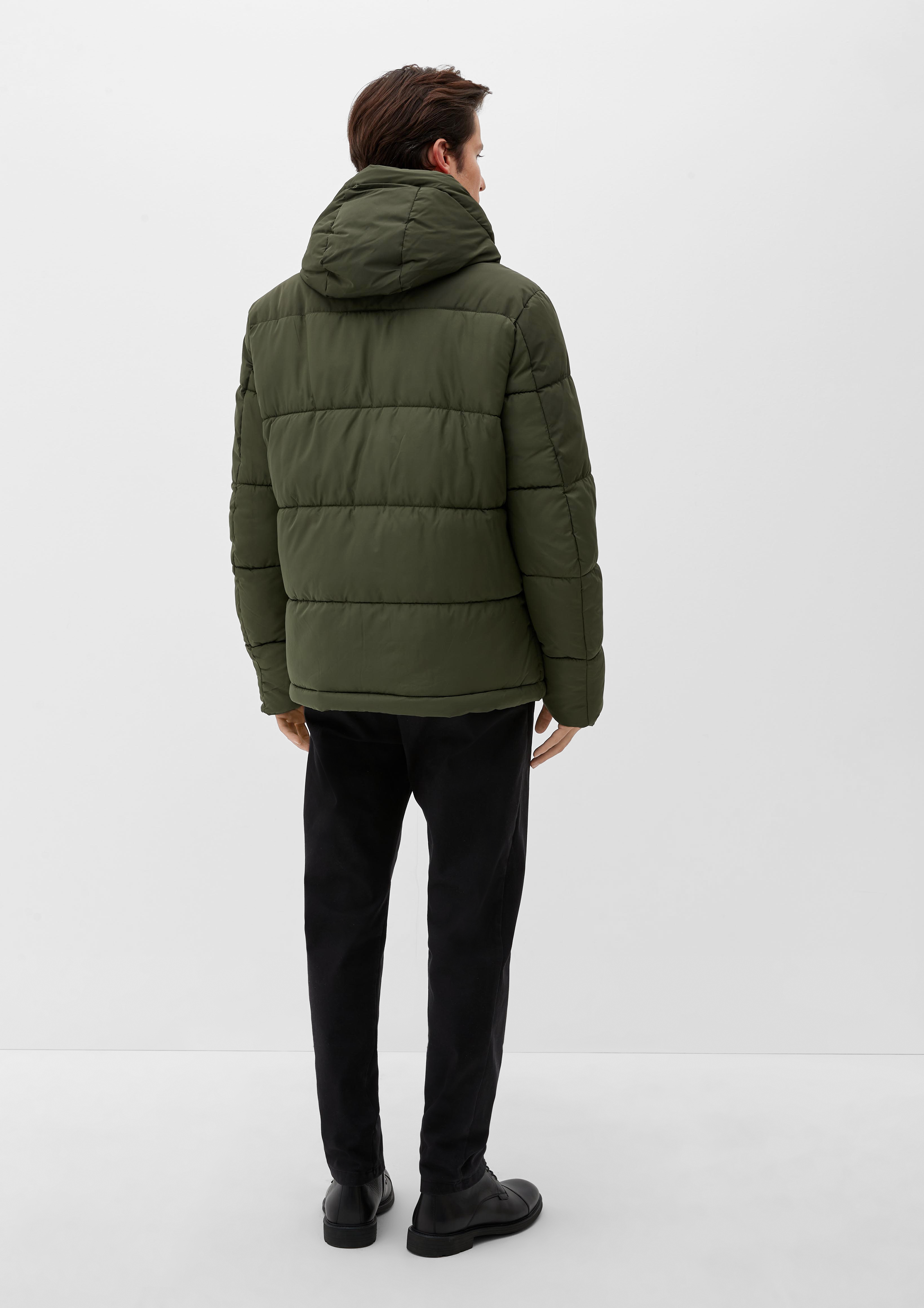 Pufferjacke mit Kapuze - navy | s.Oliver