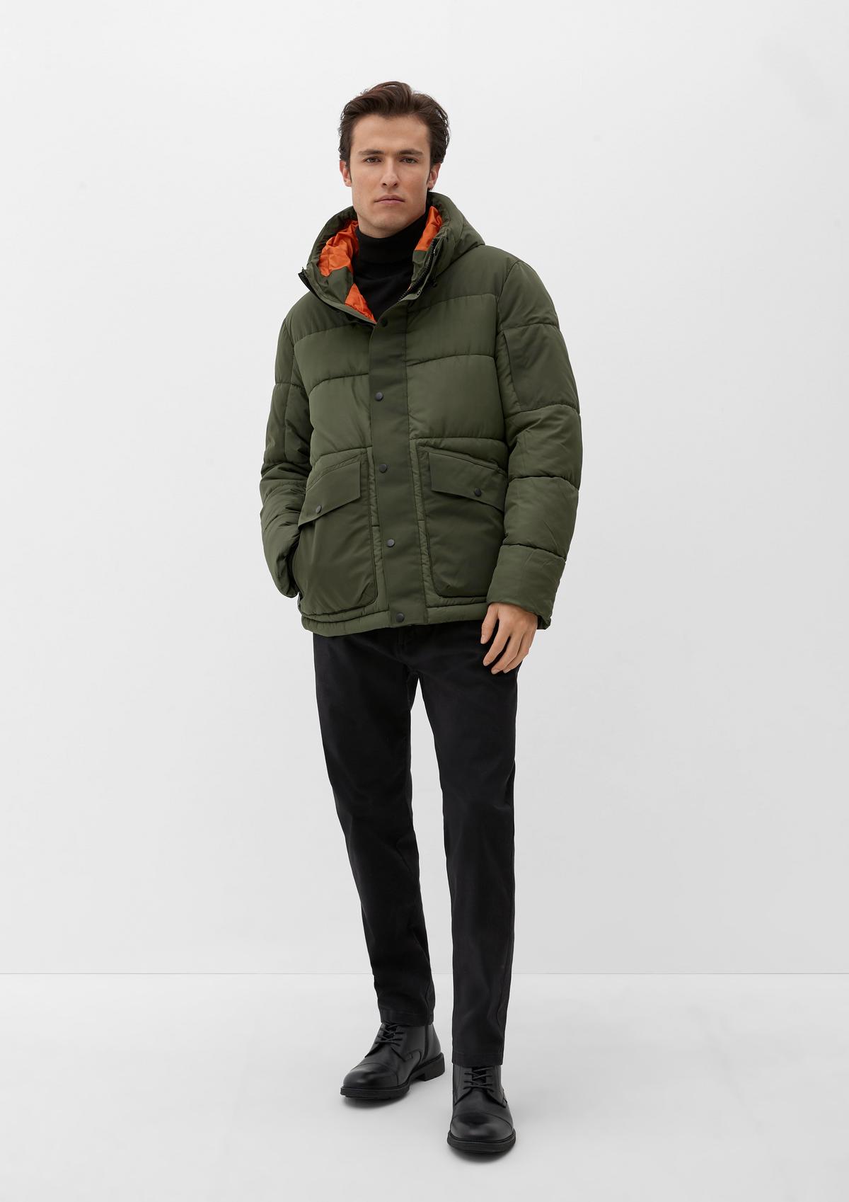 s.Oliver Hooded puffer jacket 