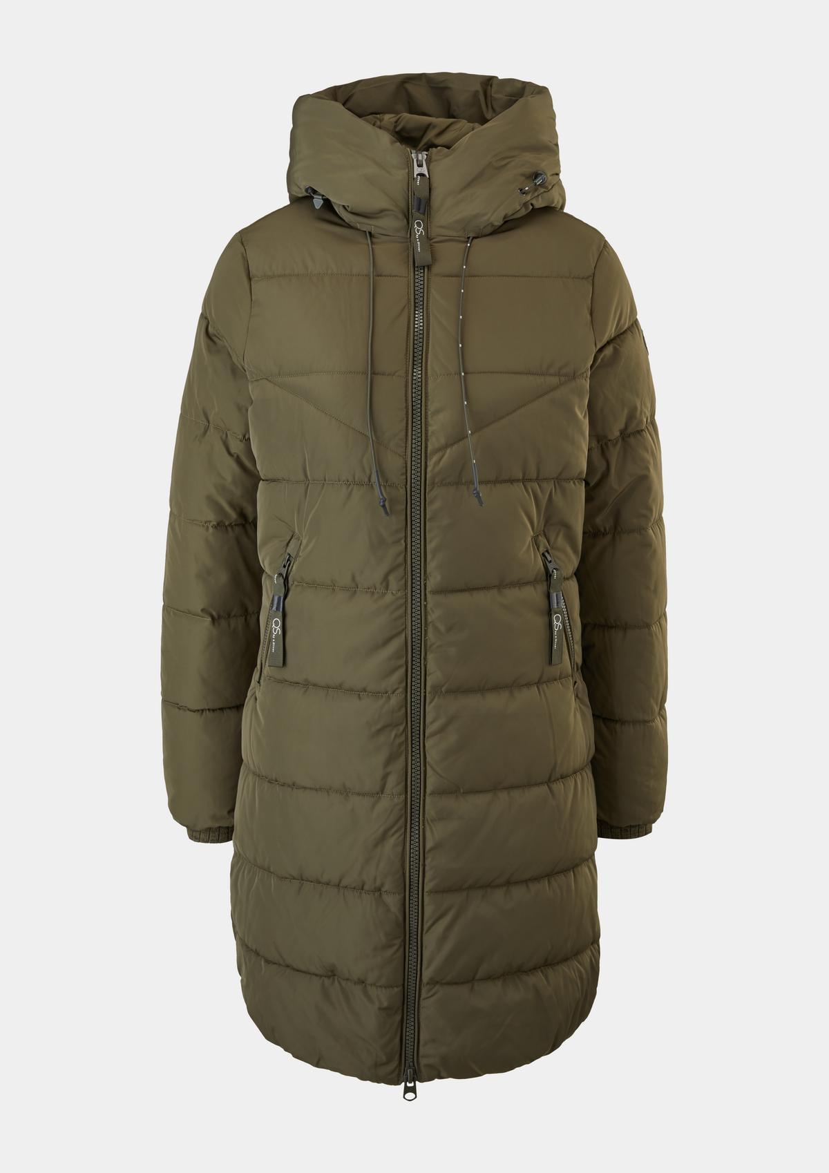 s.Oliver Parka with a quilted pattern