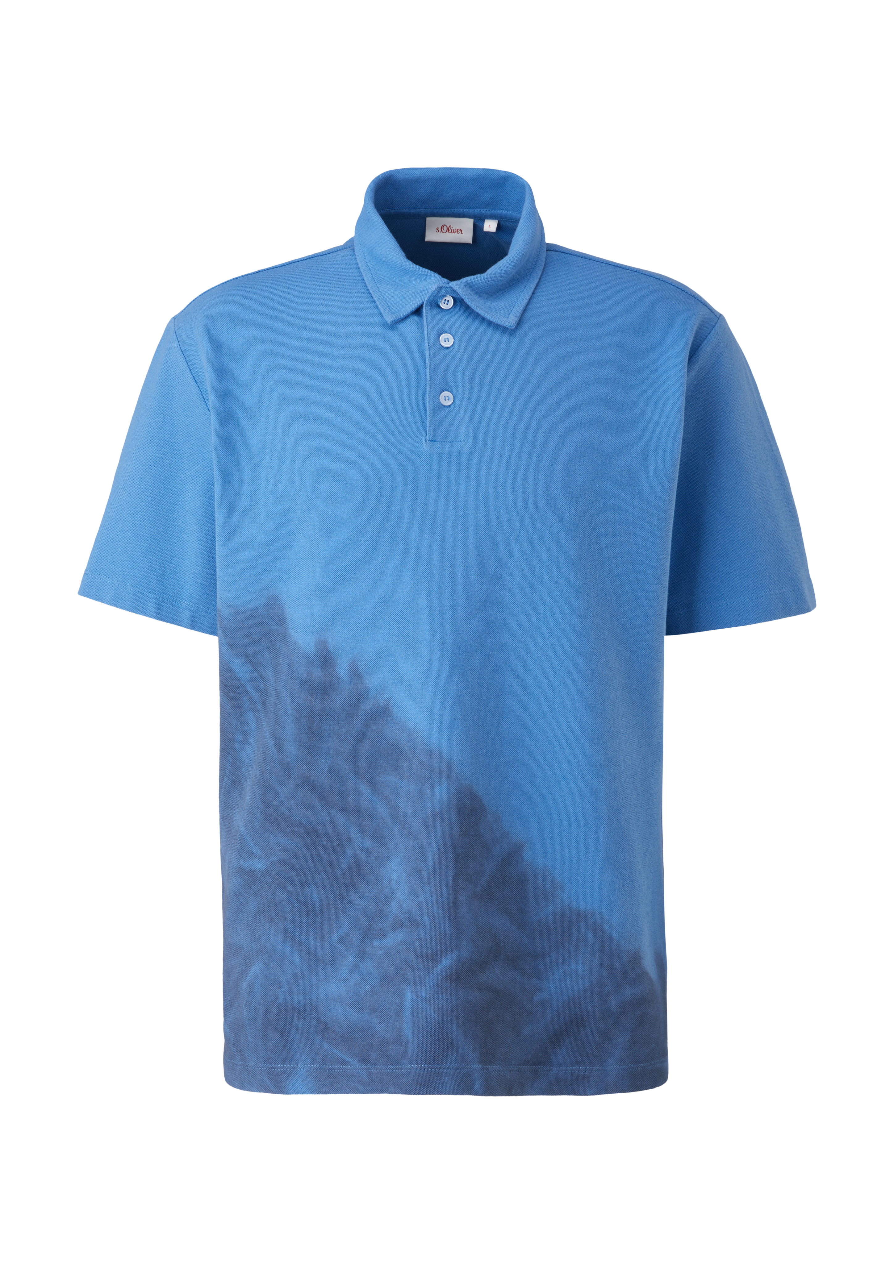 s.Oliver Poloshirt mit ausgefallenem Design
