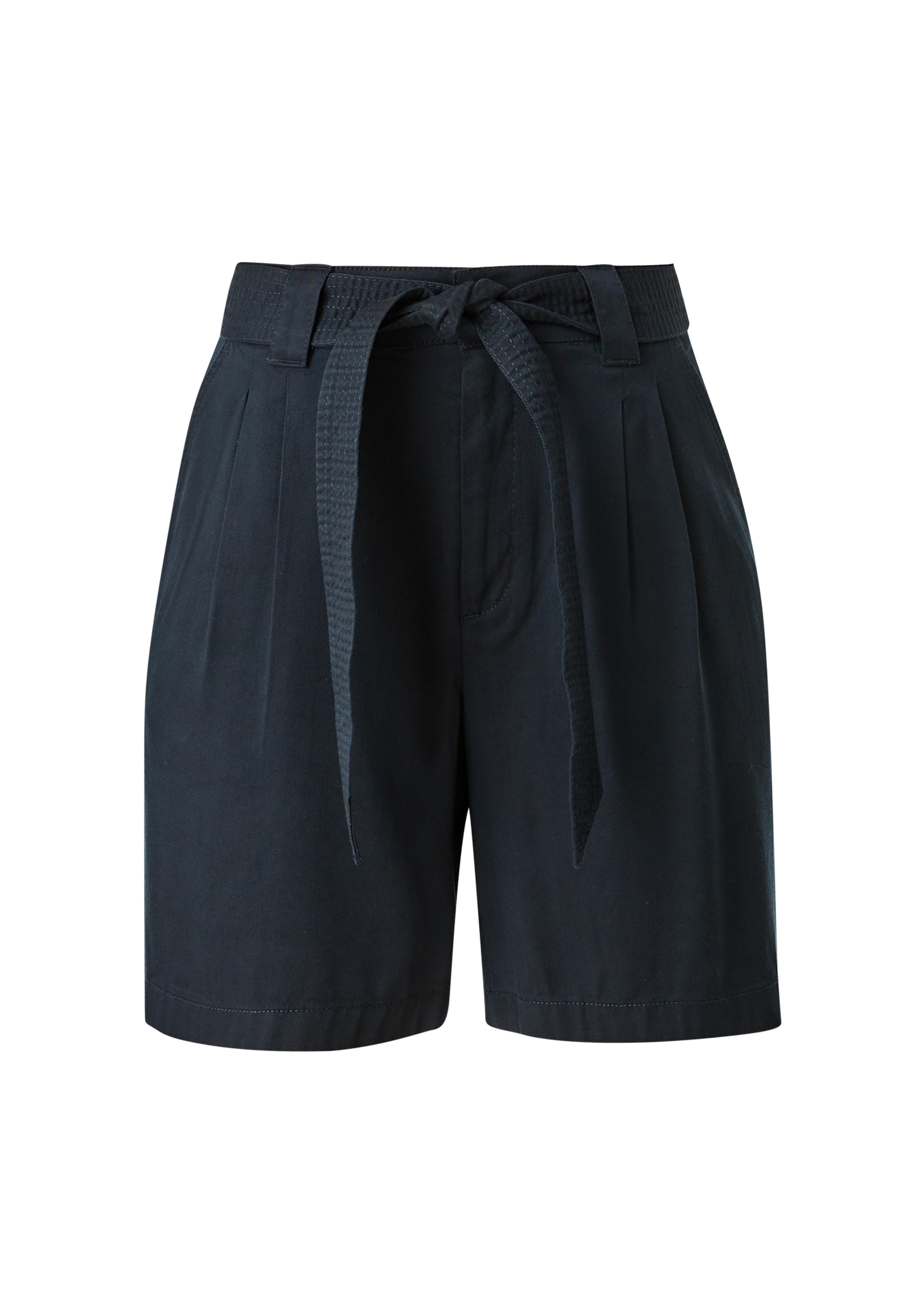 s.Oliver - Relaxed: Short im Garment Dye, Damen, blau