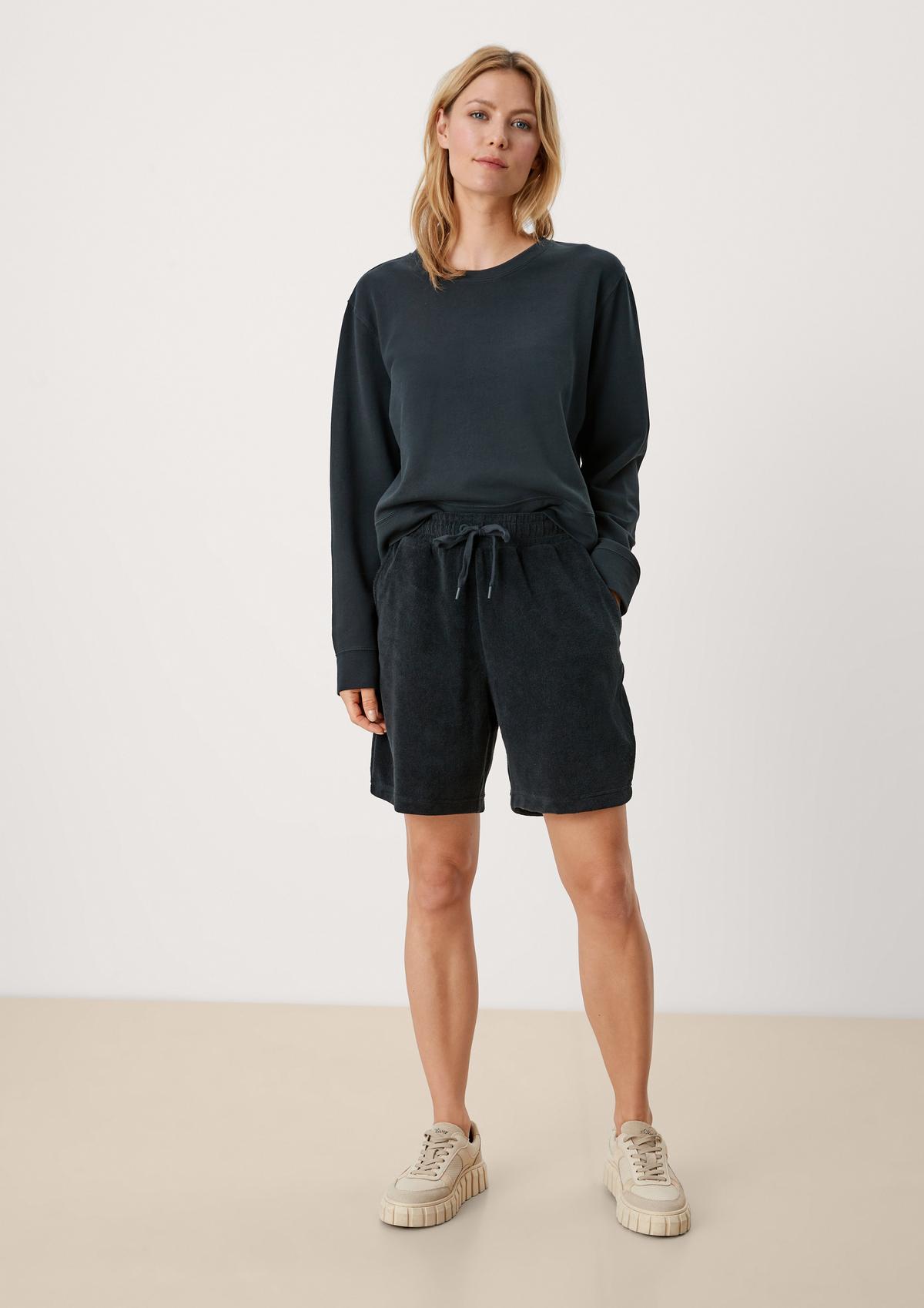 s.Oliver Regular fit: terrycloth shorts