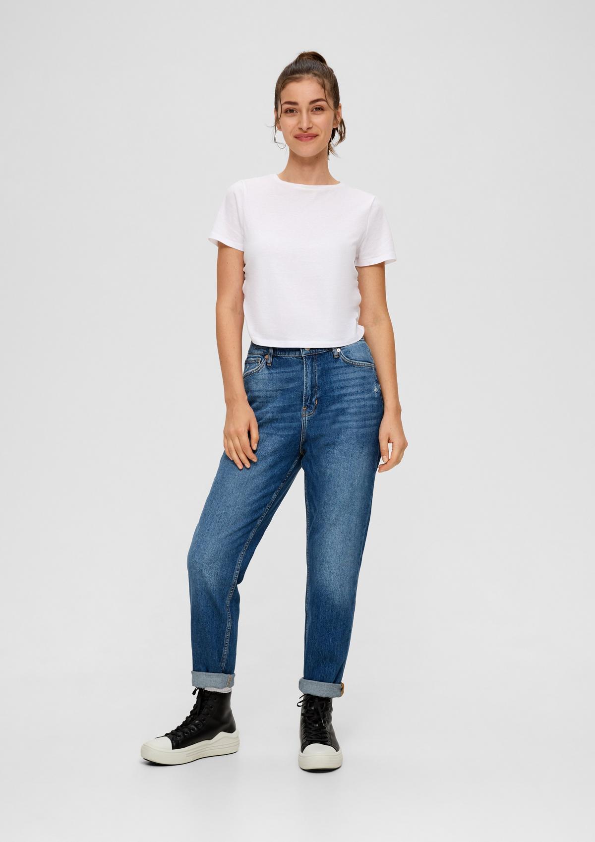 s.Oliver Slim fit: ankle-length mom jeans