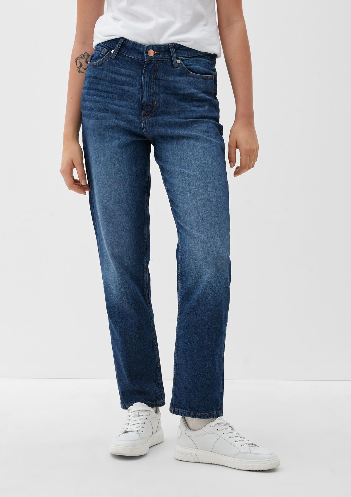 s.Oliver Slim: enkellange mom jeans