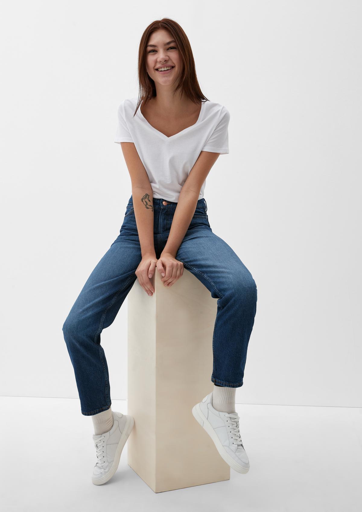 s.Oliver Ankle-Jeans Megan / Slim Fit / High Rise / Tapered Leg