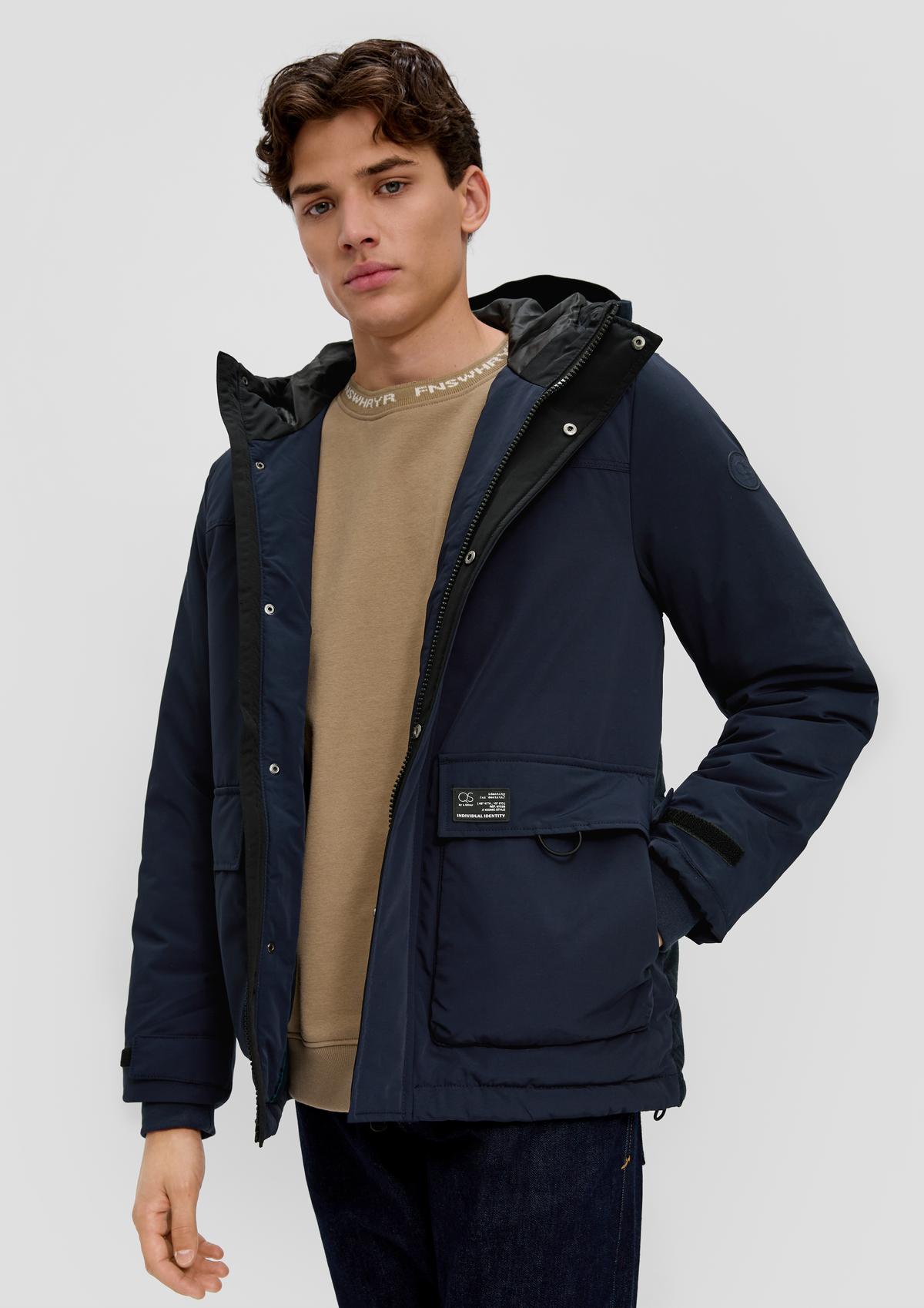 s.Oliver Parka with a quilted detail