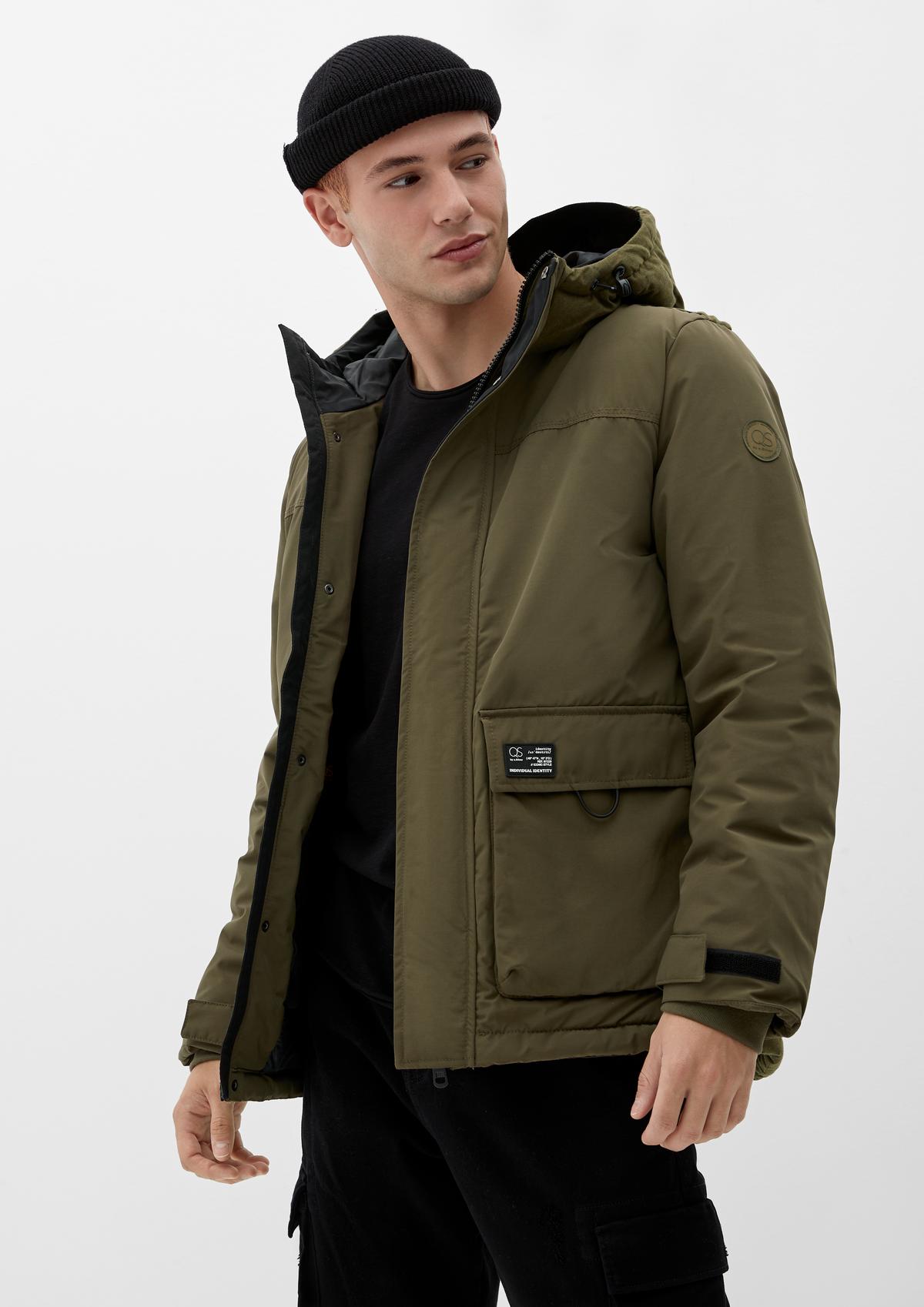 s.Oliver Parka with a quilted detail