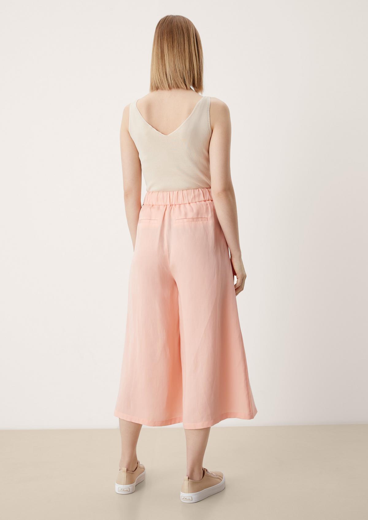 s.Oliver Loose fit: wide-leg culottes