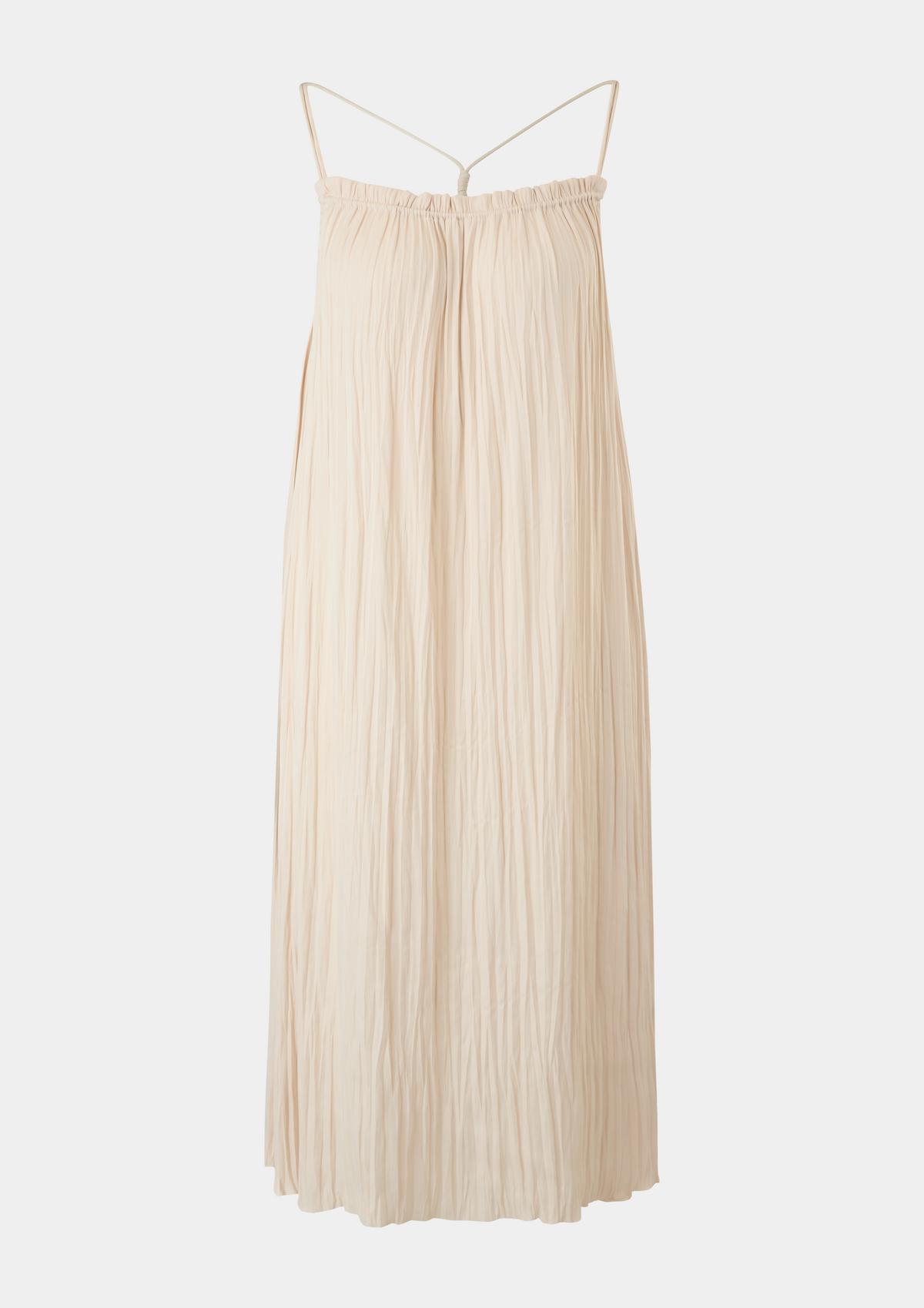 s.Oliver Midi-jurk met crinkle-structuur