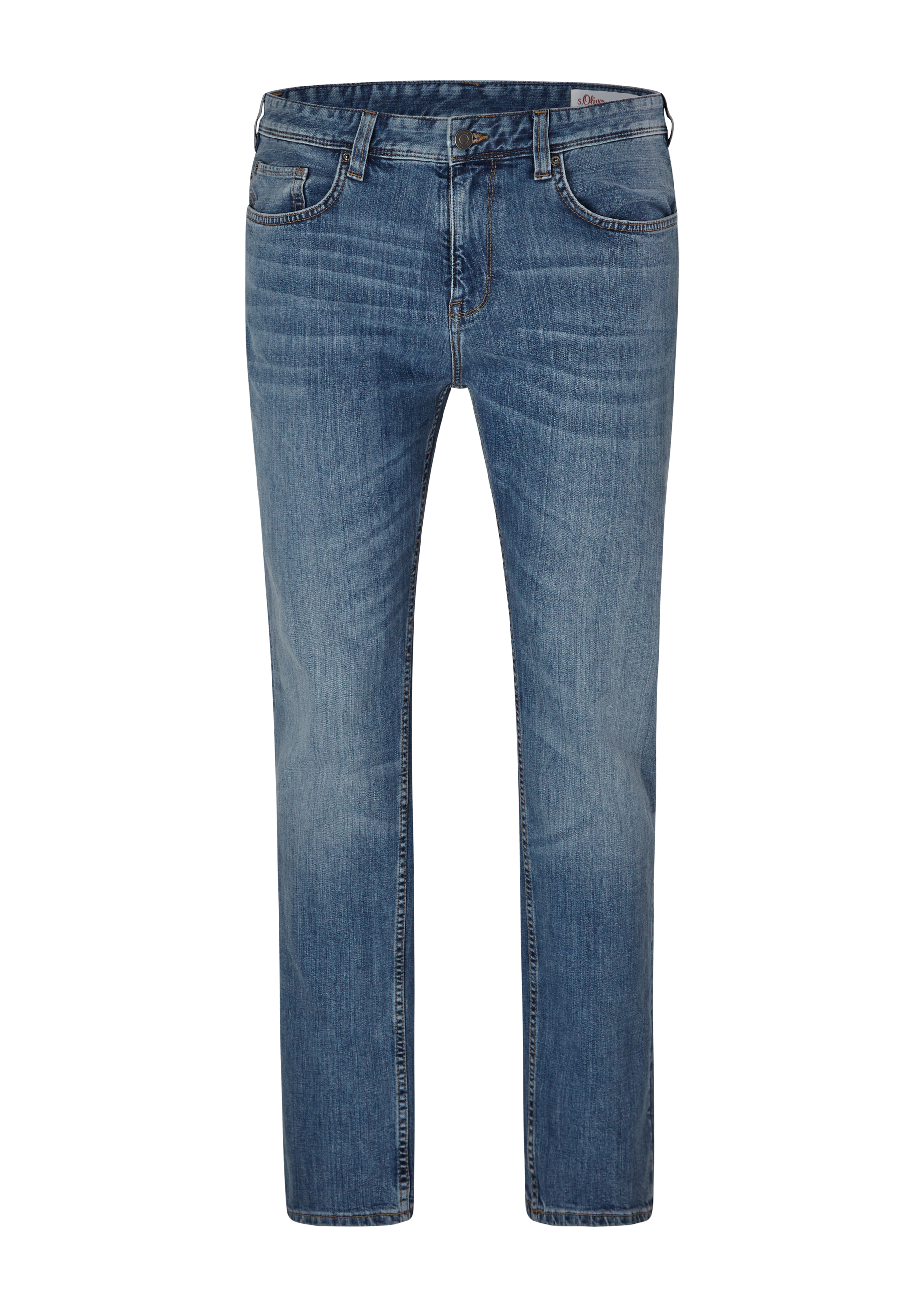 s.Oliver - Relaxed: Jeans im 5-Pocket-Style, Herren, blau