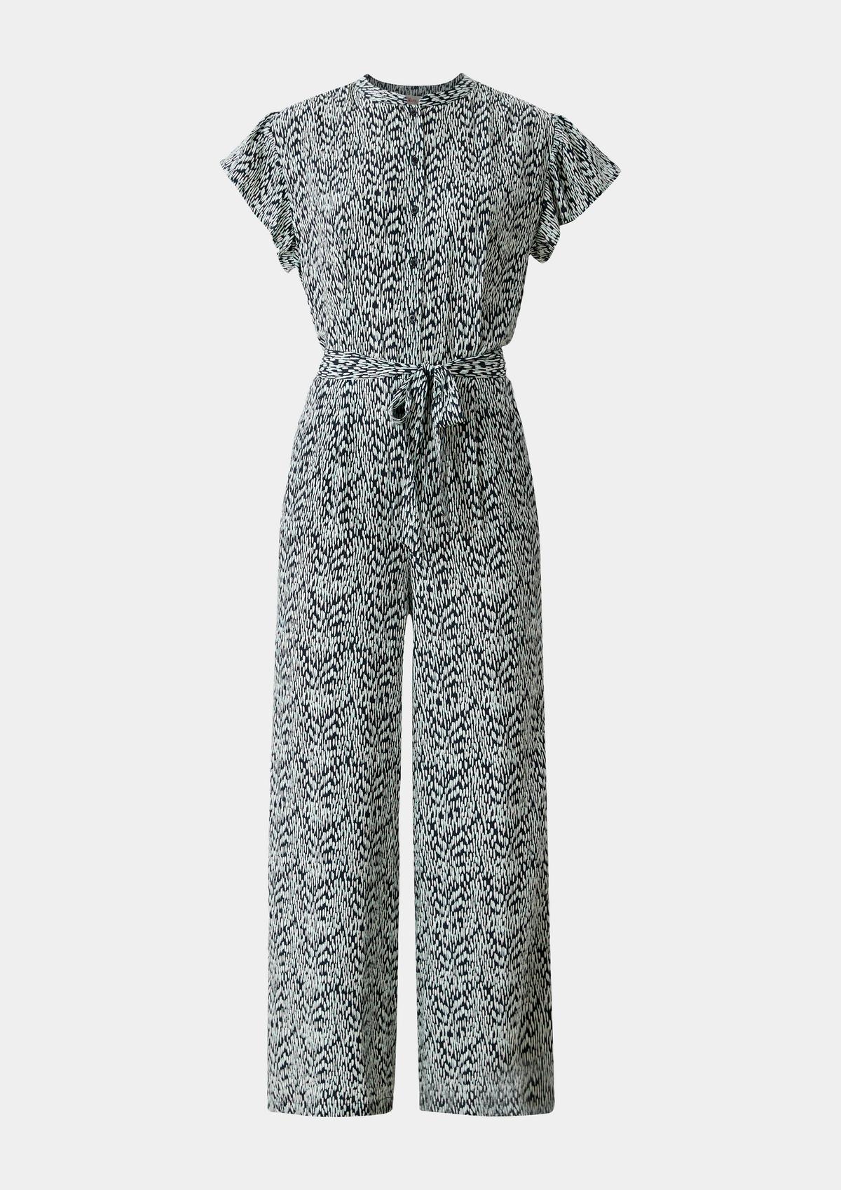 s.Oliver Jumpsuit mit Allover-Muster