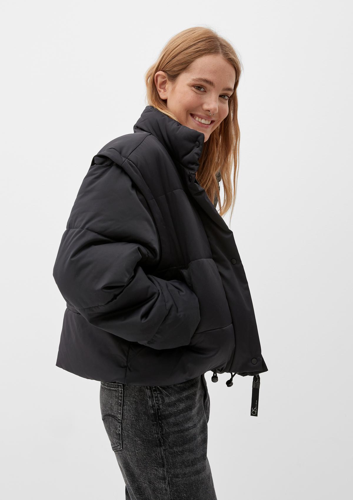 s.Oliver Puffer coat with detachable sleeves