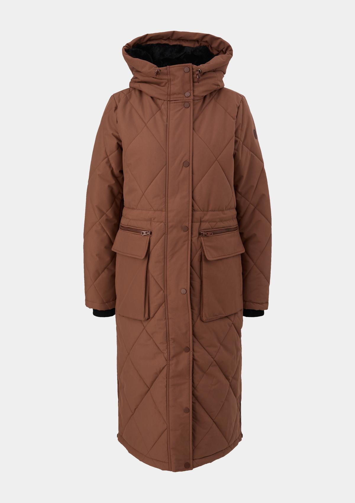 s.Oliver Quilted coat with piping