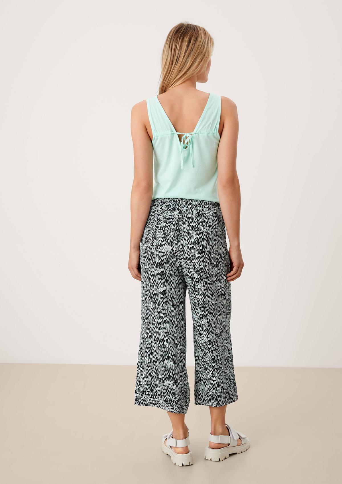 s.Oliver Relaxed: culotte met motief