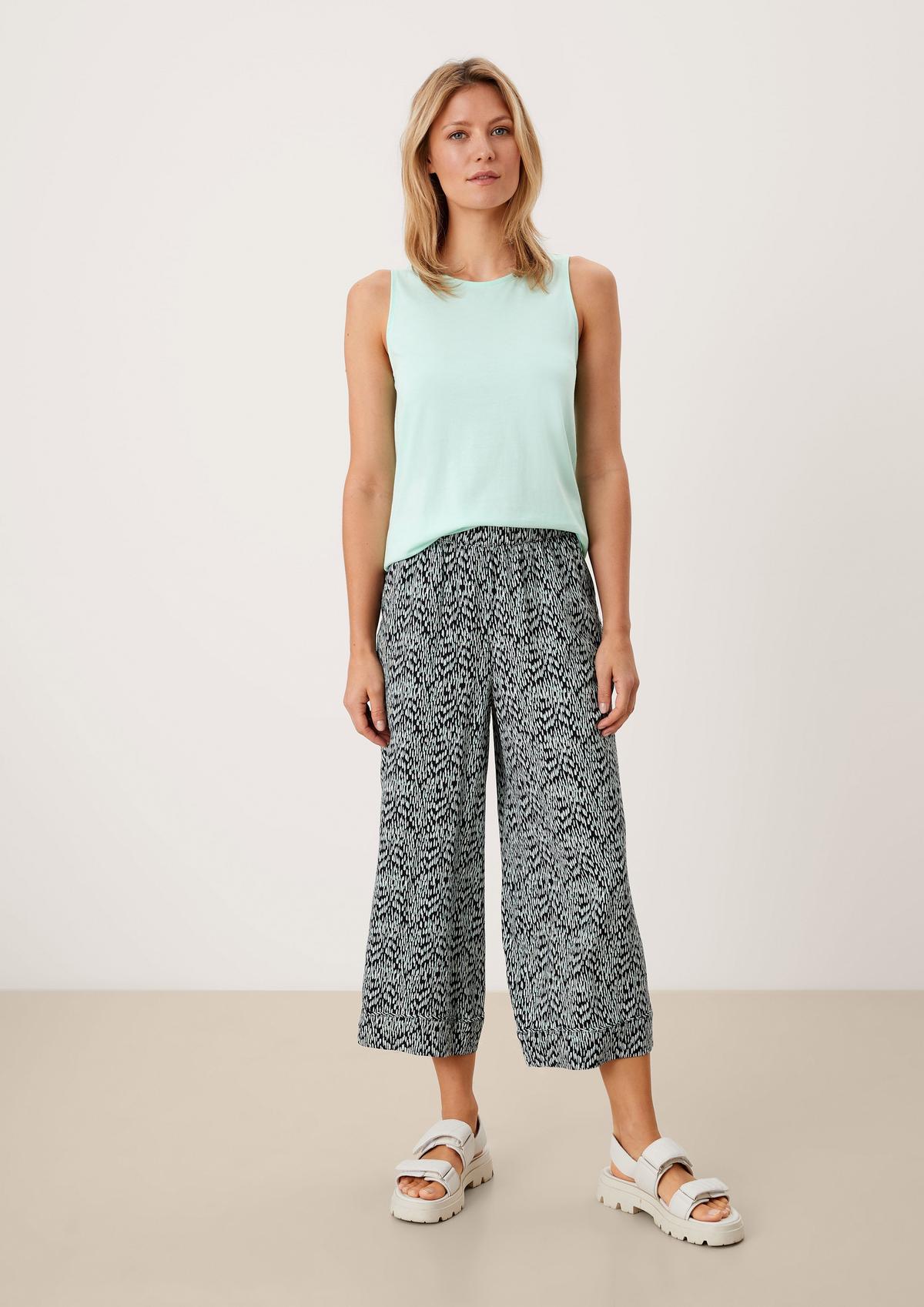 s.Oliver Relaxed: culotte met motief