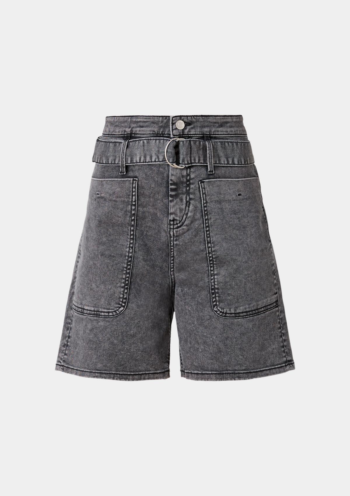 s.Oliver Jeans-Shorts / Relaxed / Mid Rise / Straight Leg