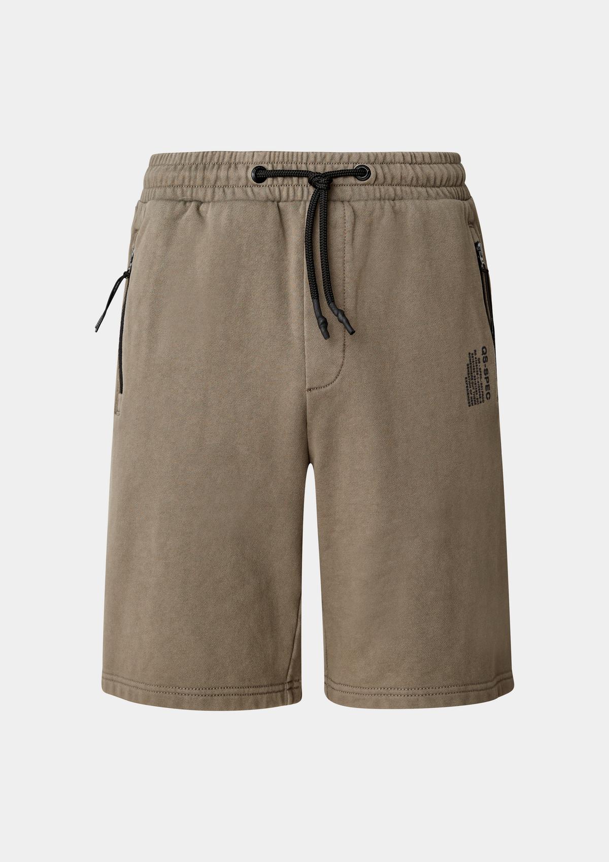 s.Oliver Regular fit: sweatshirt-style shorts