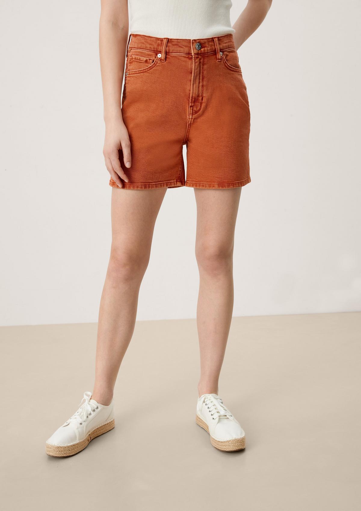 s.Oliver Loose fit: denim shorts with a wide leg