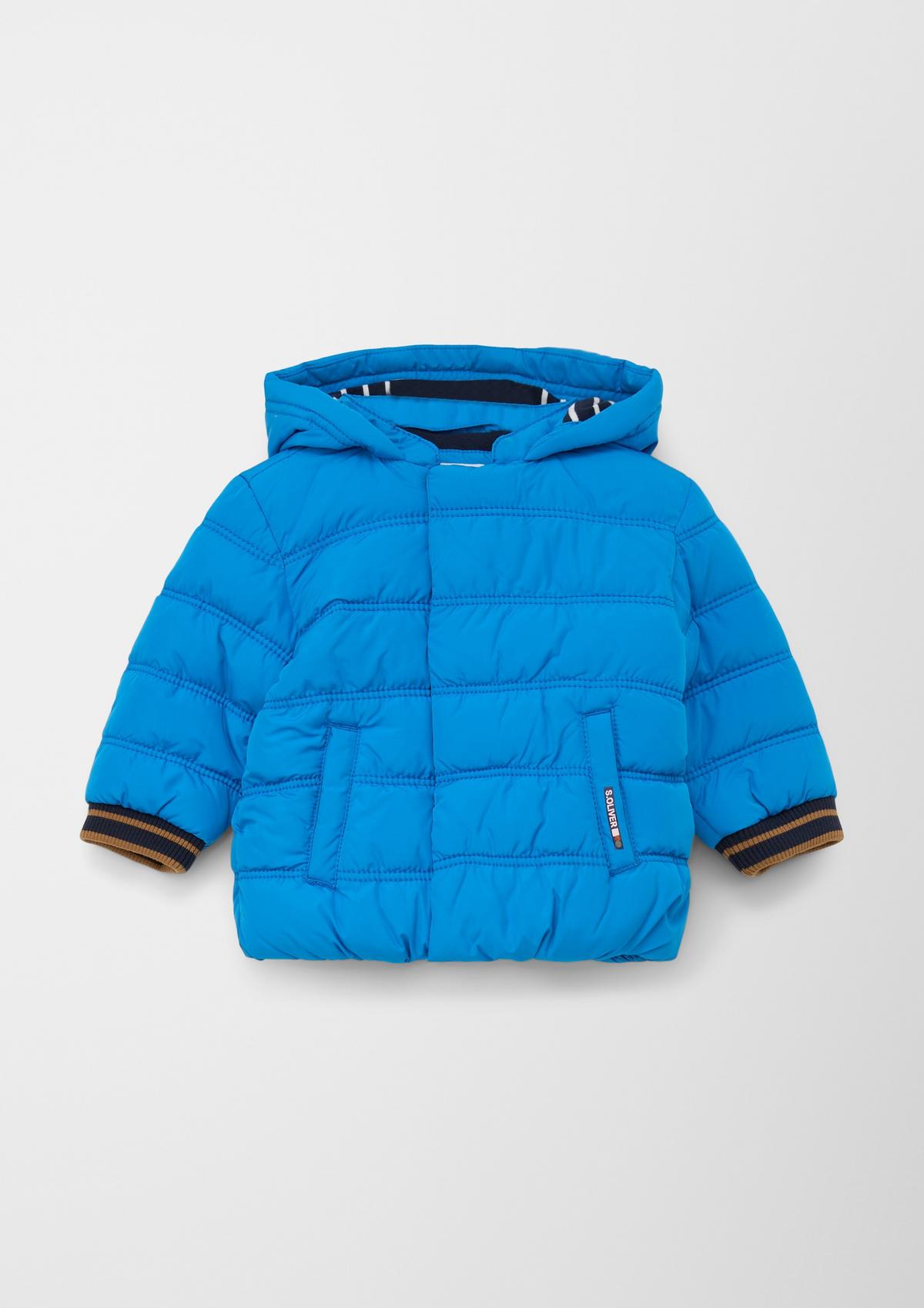 s.Oliver Quilted jacket with fleece lining