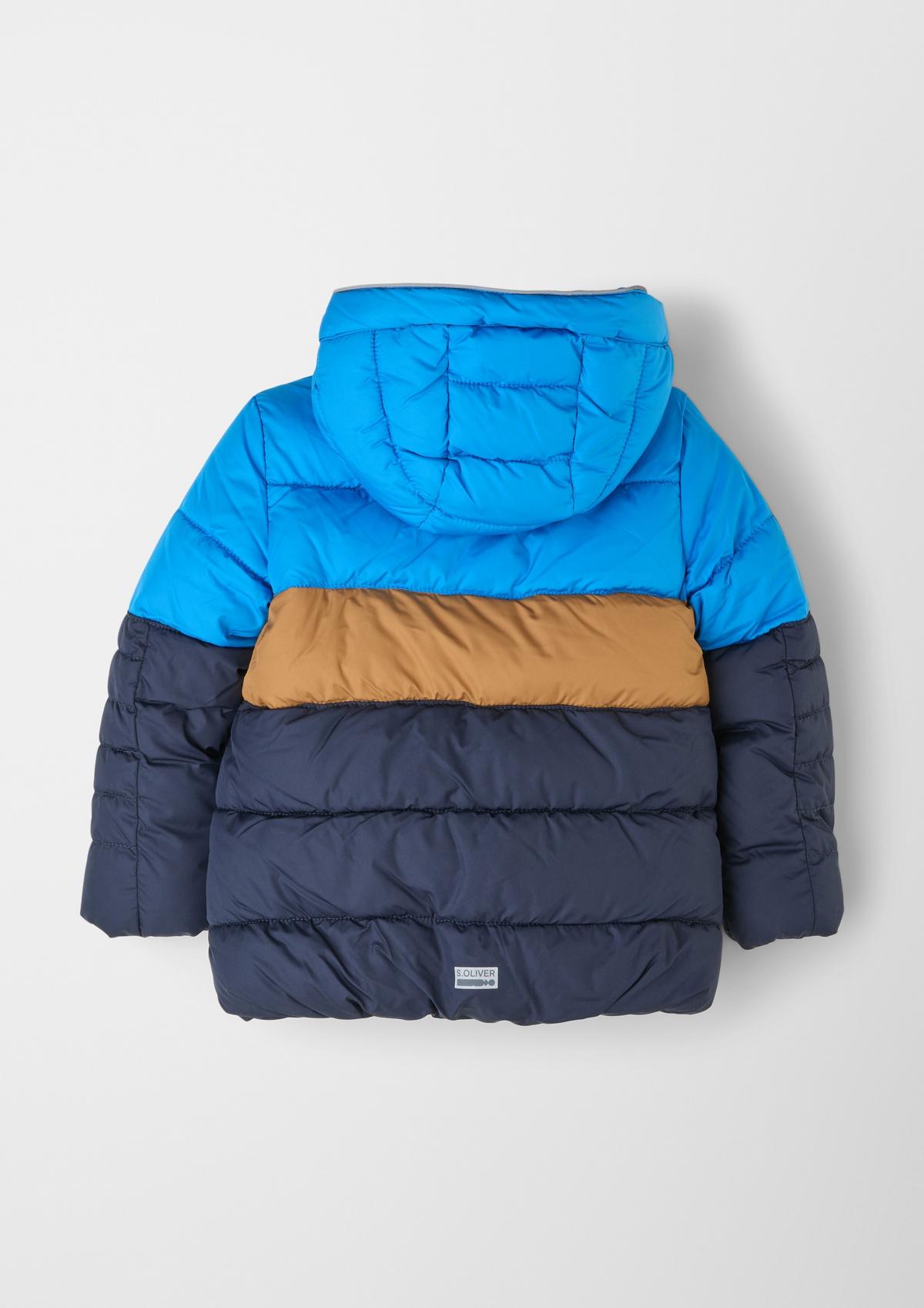 s.Oliver Quilted jacket with fleece lining