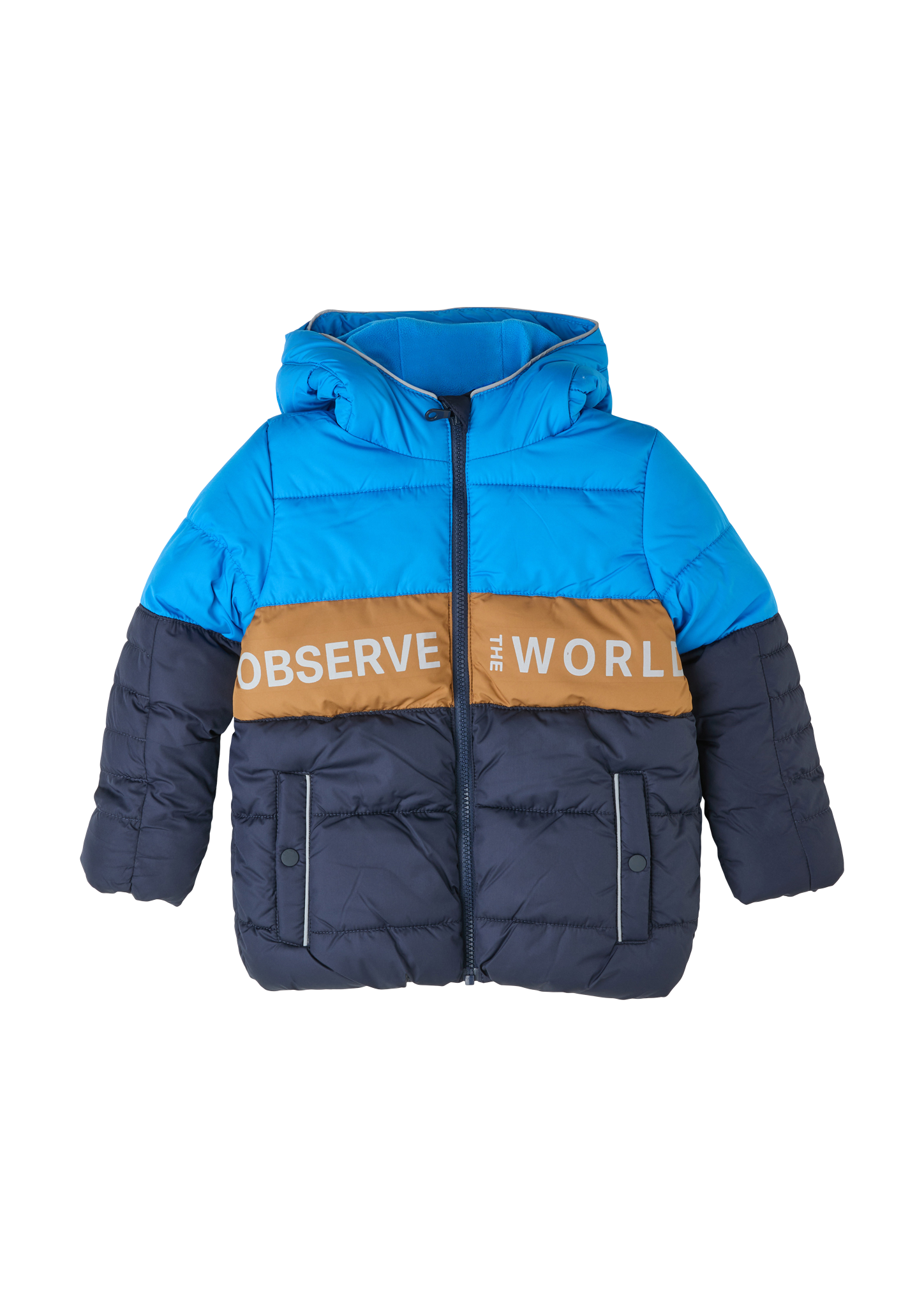s.Oliver - Steppjacke mit Fleecefutter, Kinder, blau