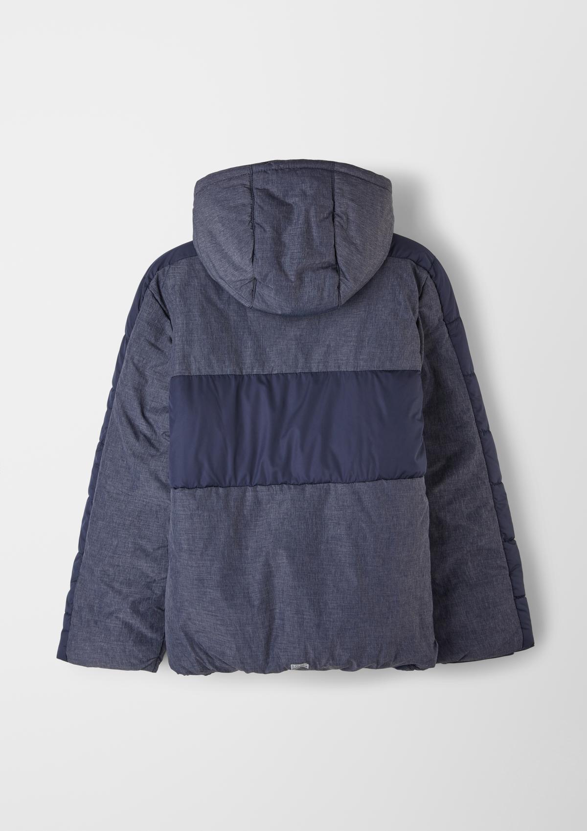 s.Oliver Quilted jacket with a lined hood